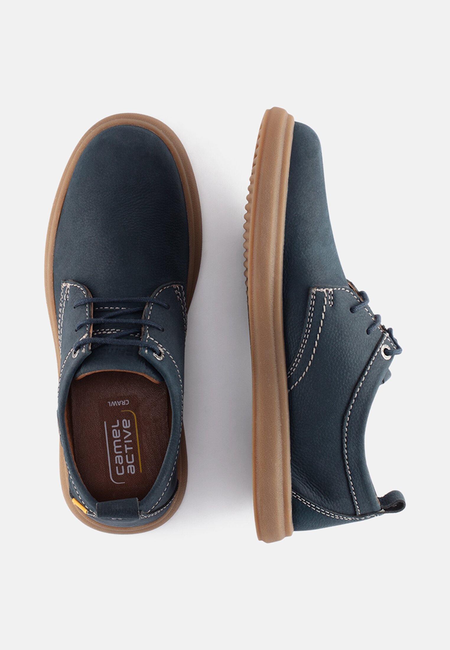 MI_56CWA01-0350-660_1G-00 Men Lace-up shoes made of leather Dark Blue frontal top