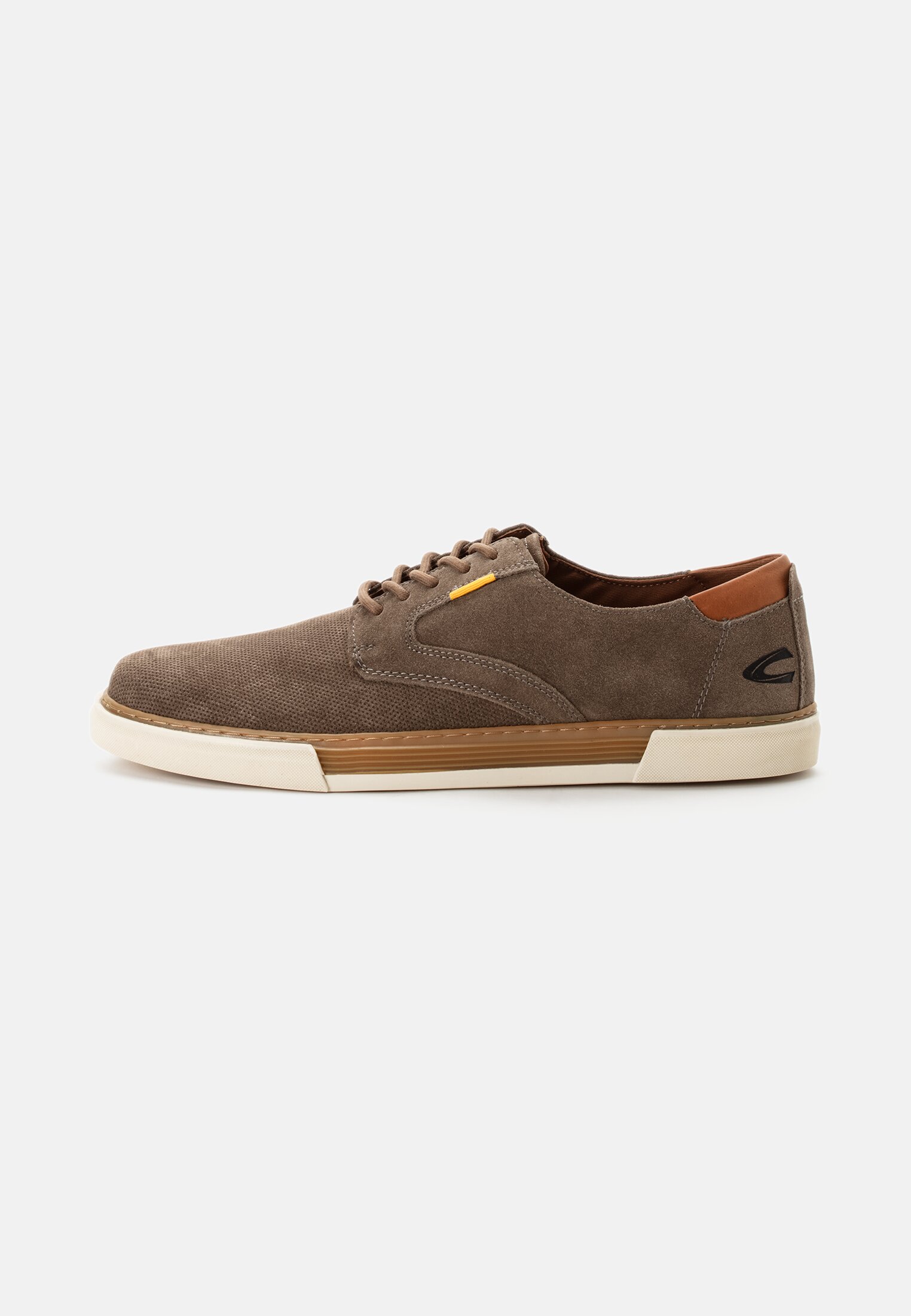 Herren Sneaker aus Leder Grün frontal vorn