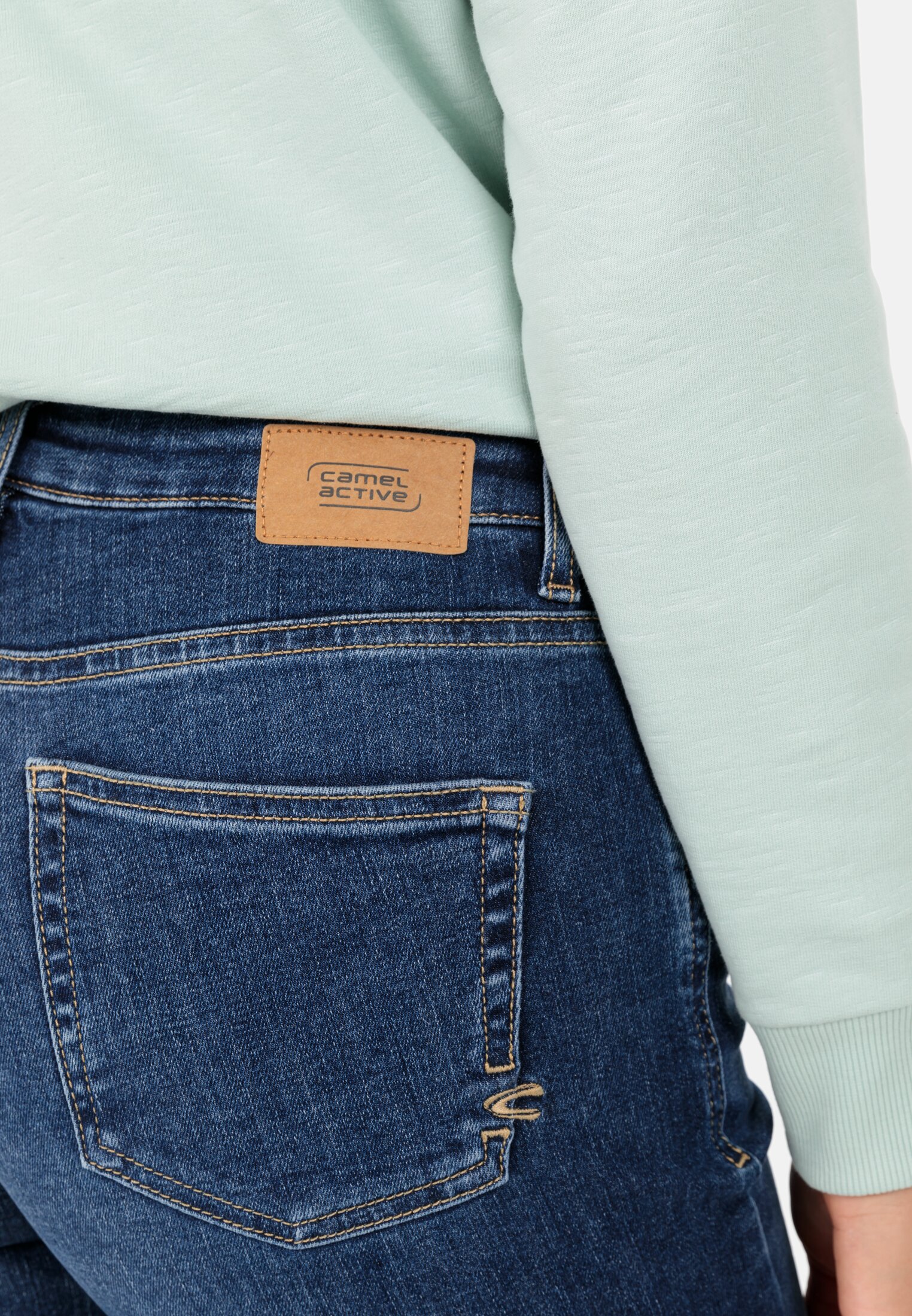 5-Pocket Jeans für Damen in 26/30 | Blau camel active 