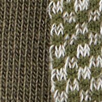 Men Socks in a pack of two, made from a cotton blend Green