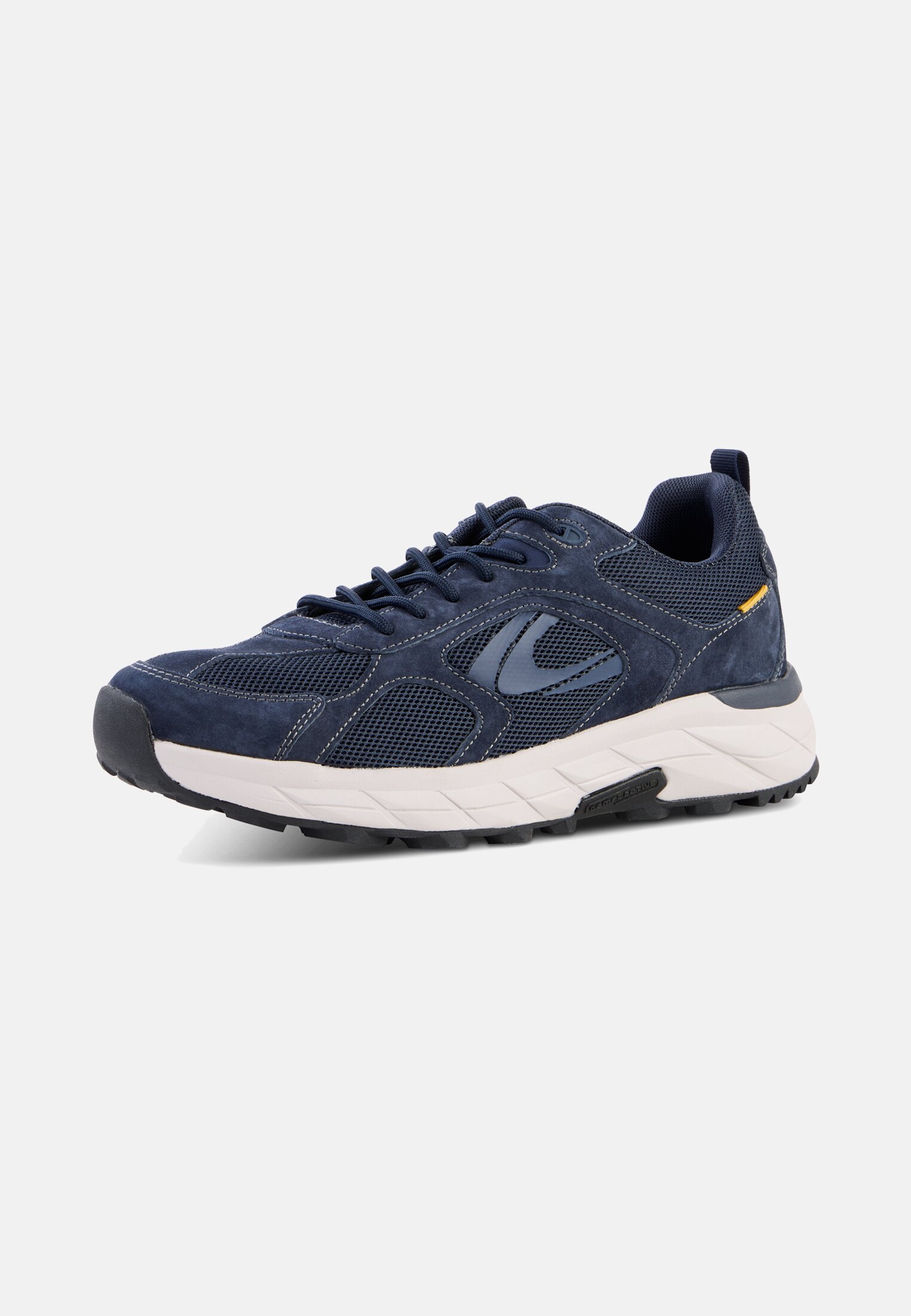 Men Sneakers with a grippy sole Dark Blue frontal back