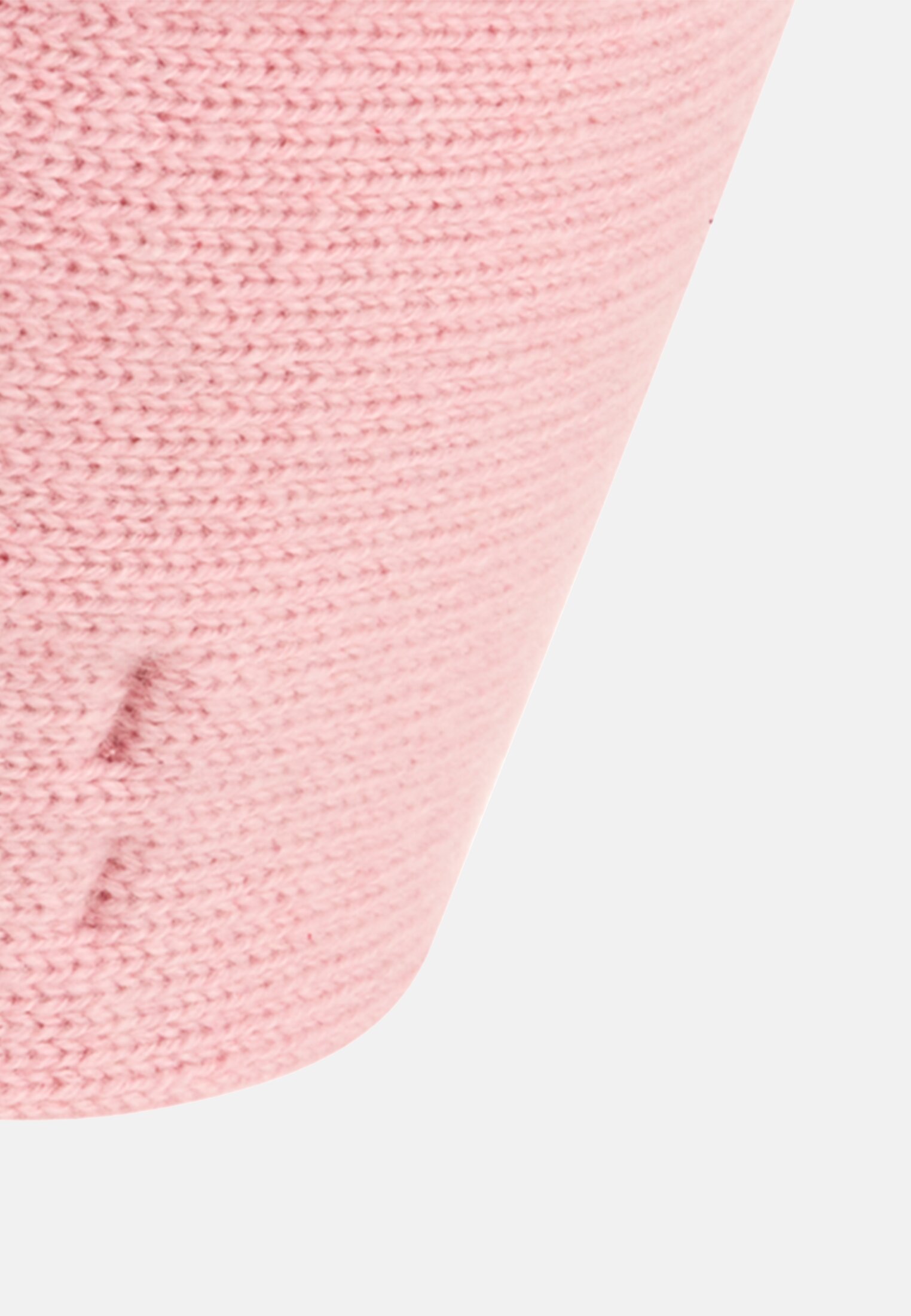 Women Headband made of pure cashmere Pink close back