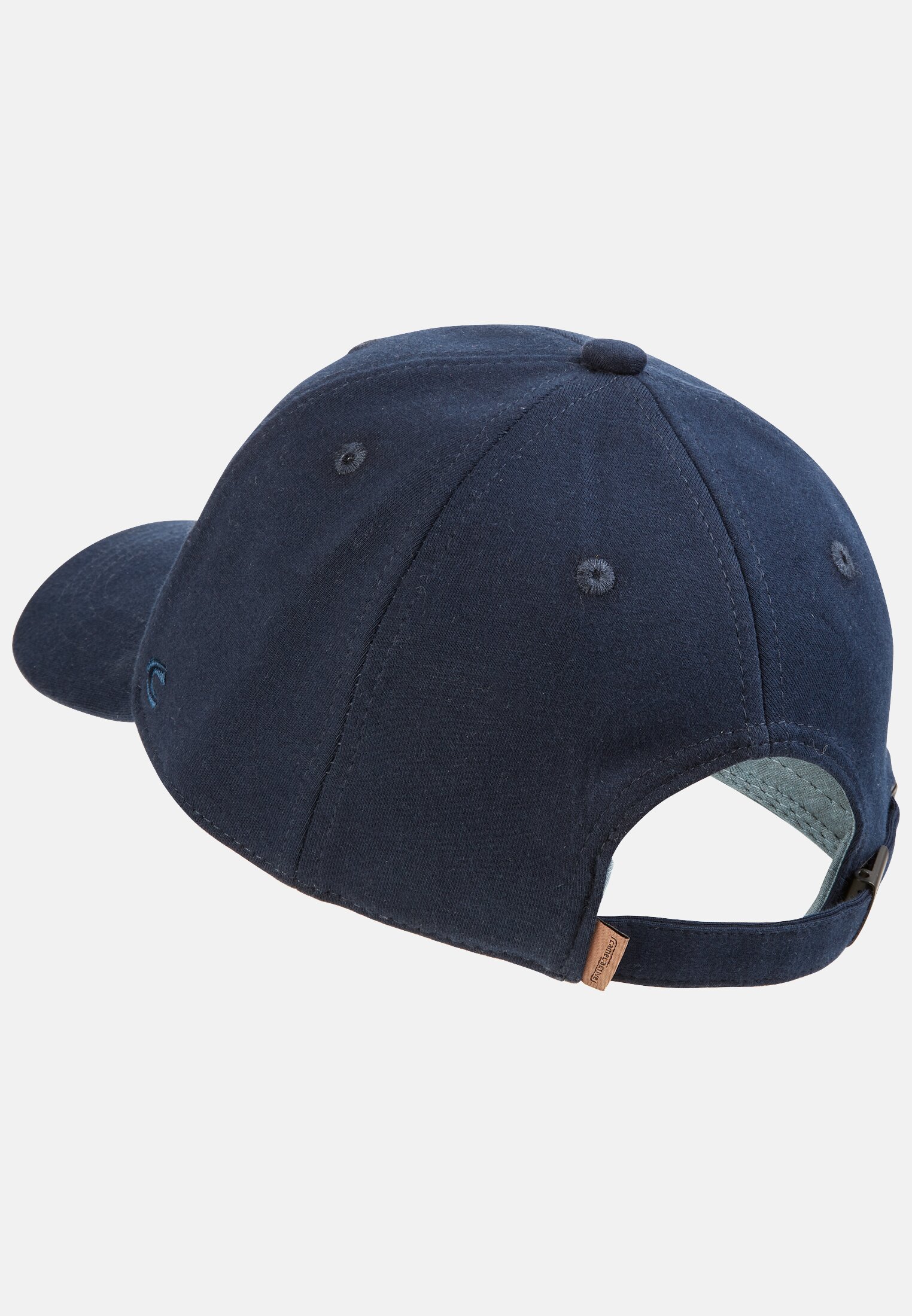 Men Jersey-Cap with logo embroidery Dark Blue frontal back