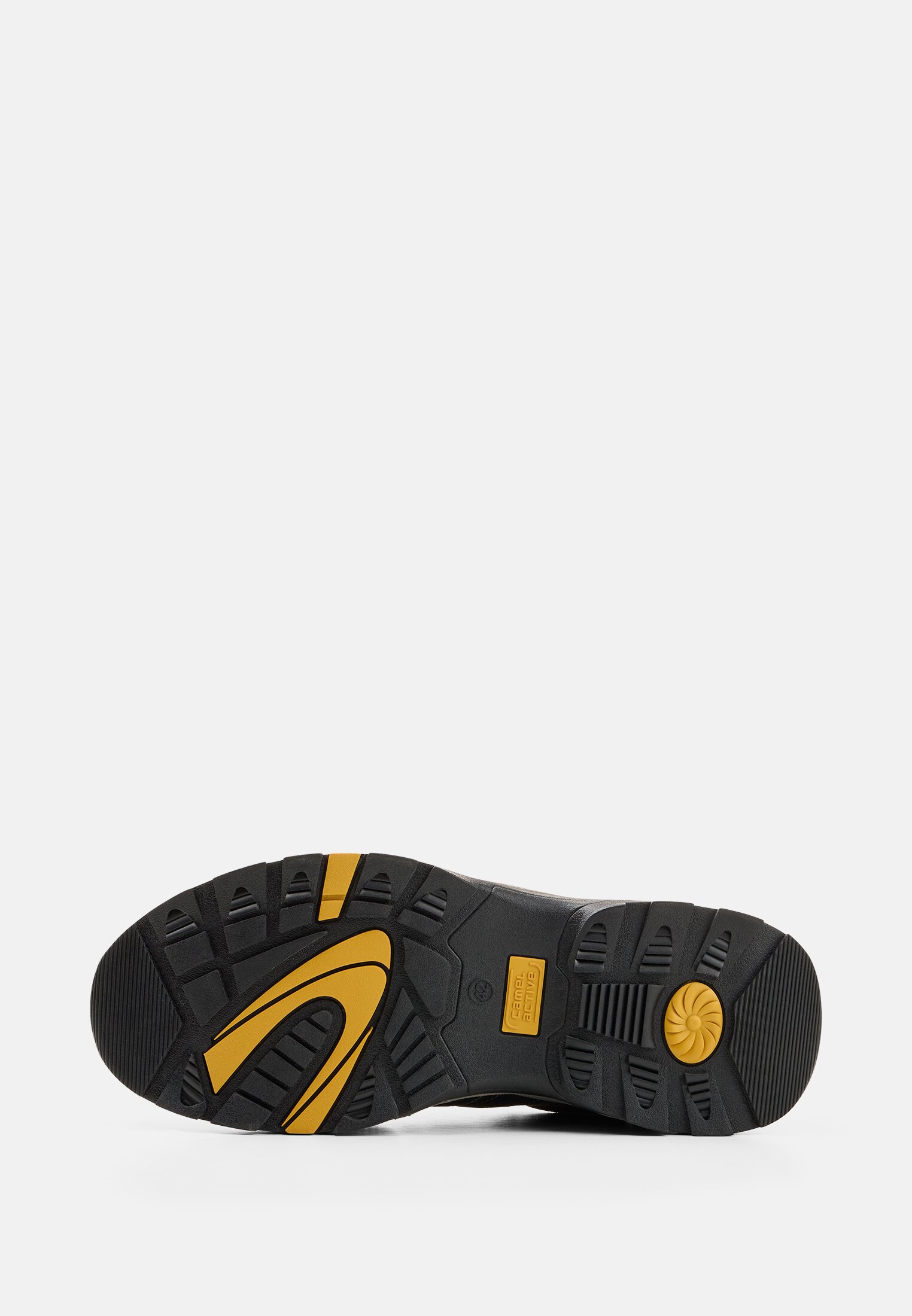 Herren EVOLUTION Sneaker aus echtem Leder Navy/natur hinten nah