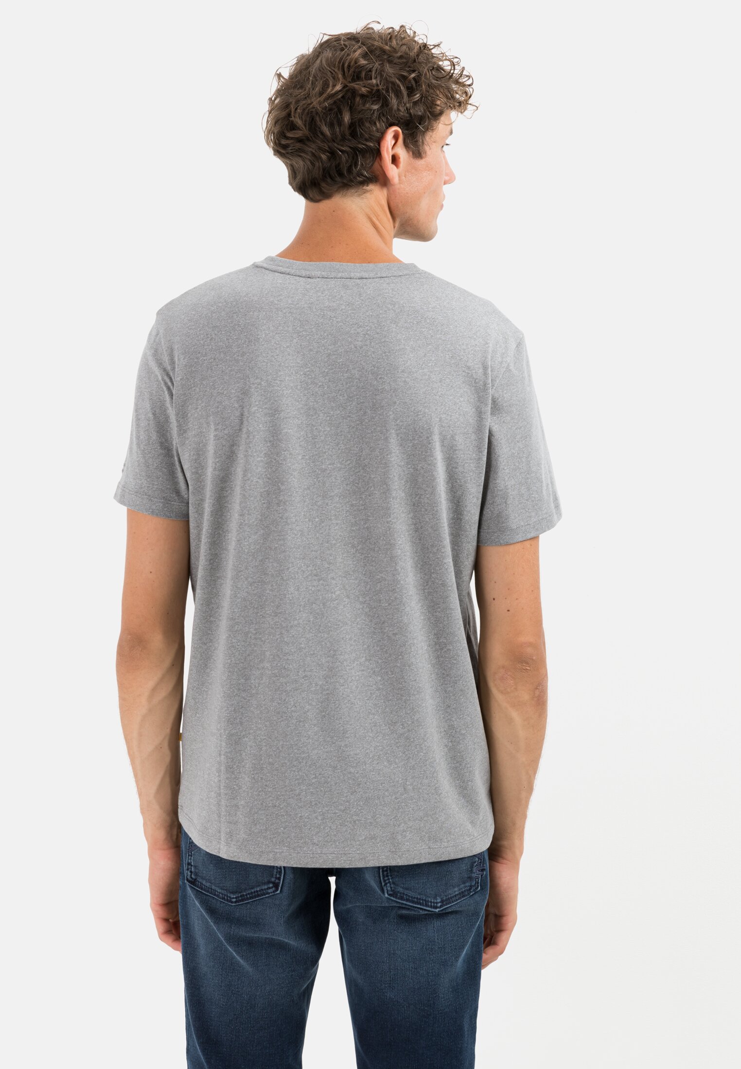 Superdry T-Shirt print - granite grey marl/grau Superdry T-Shirt print - granite grey marl/grau