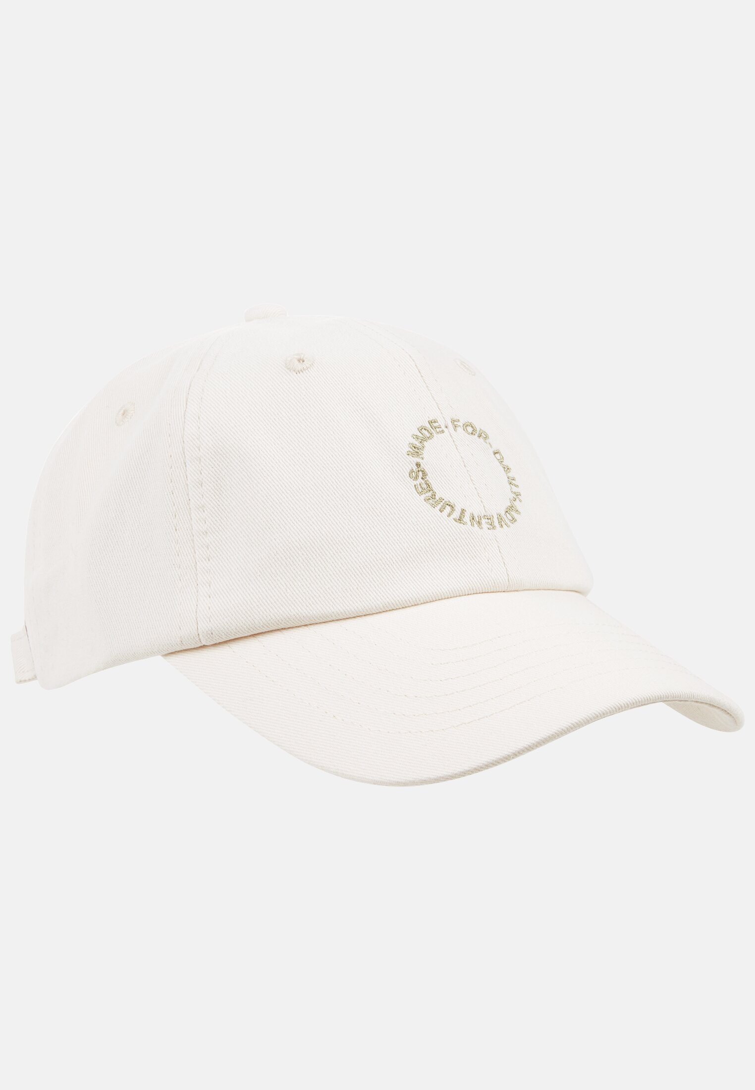 Women Baseball cap made of pure cotton White frontal front