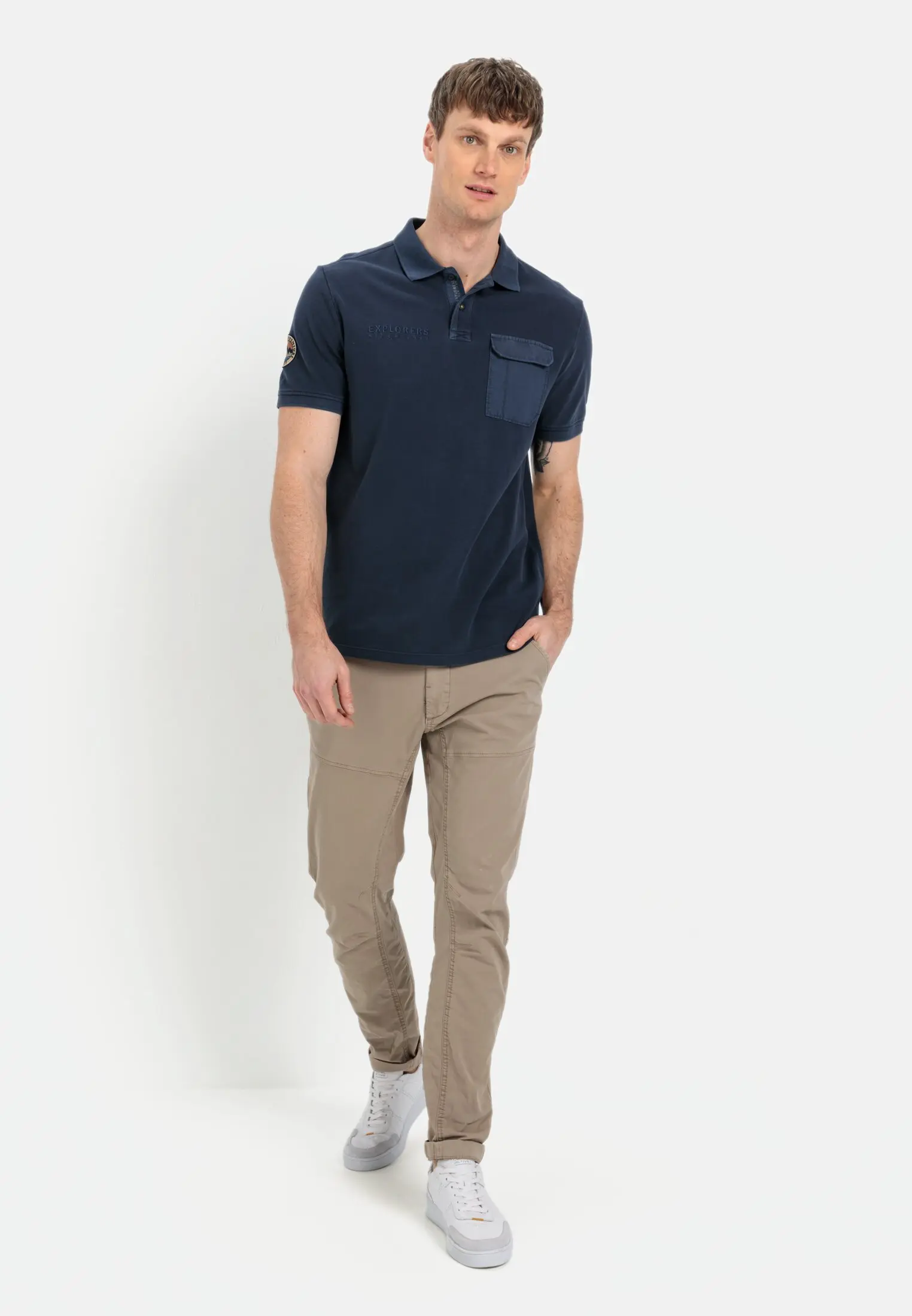 Polo camel active homme best sale