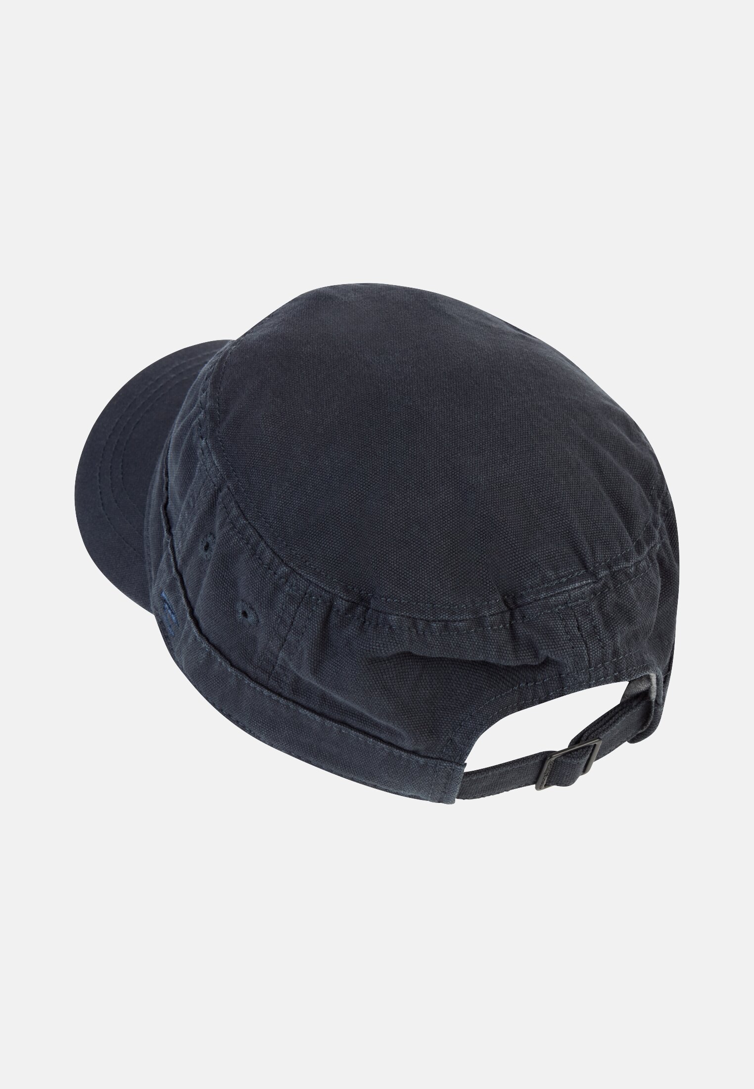 Herren Größenverstellbare Kuba-Cap aus Organic Cotton Dunkelblau frontal hinten