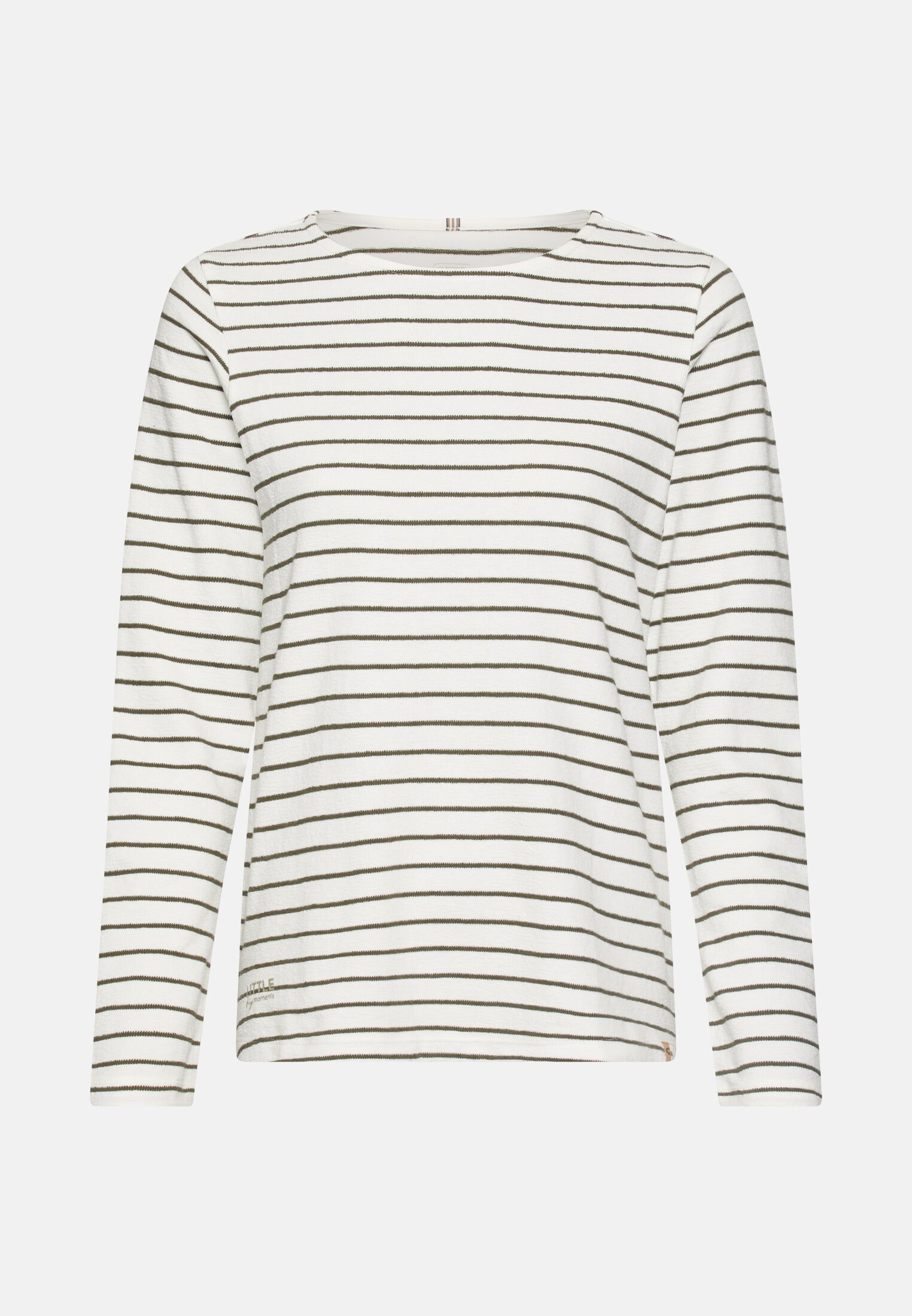 Damen Jerseyshirt aus 100% Baumwolle Dunkelgrün frontal vorn