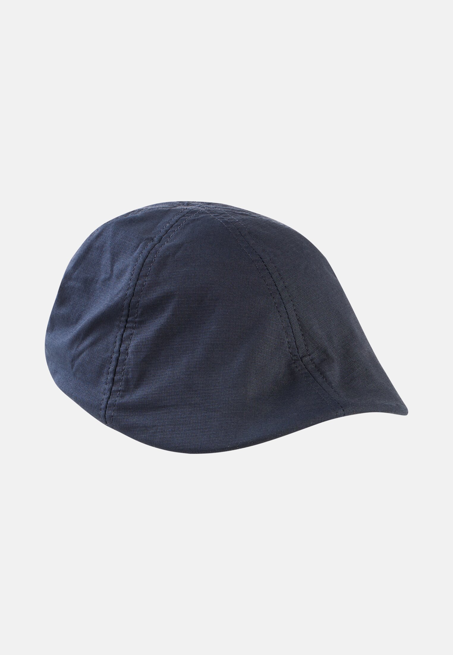 Men Flat Cap in cotton mix Dark Navy frontal front