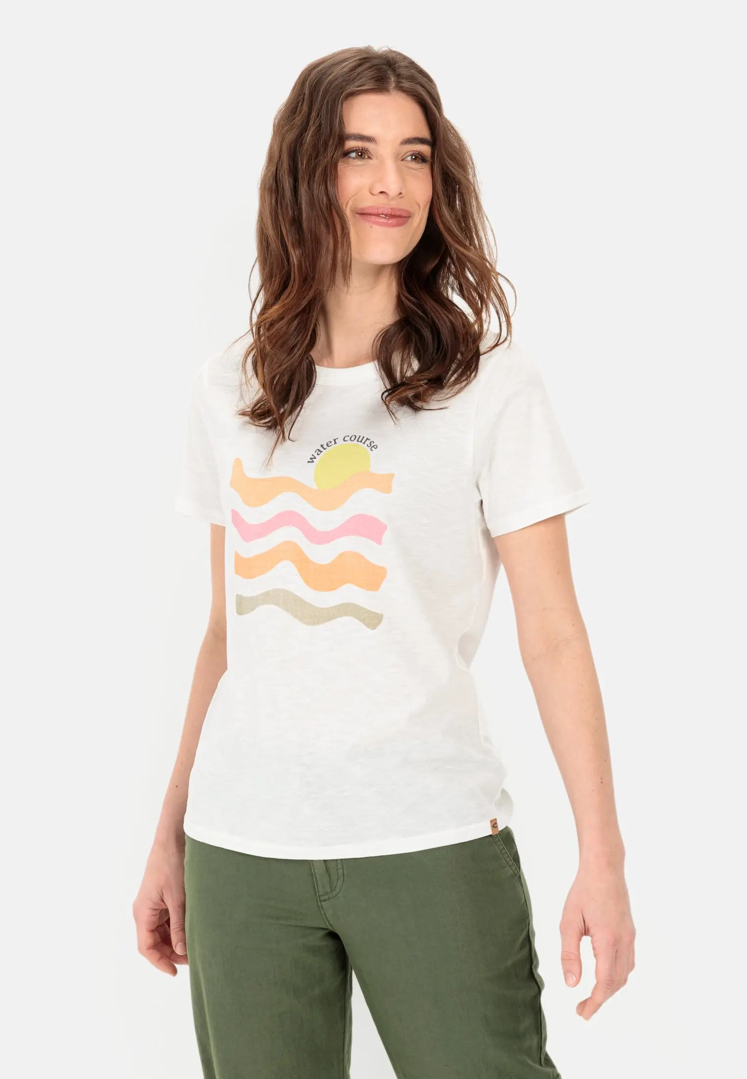 T shirt met halve mouwen voor Vrouwen in Wit