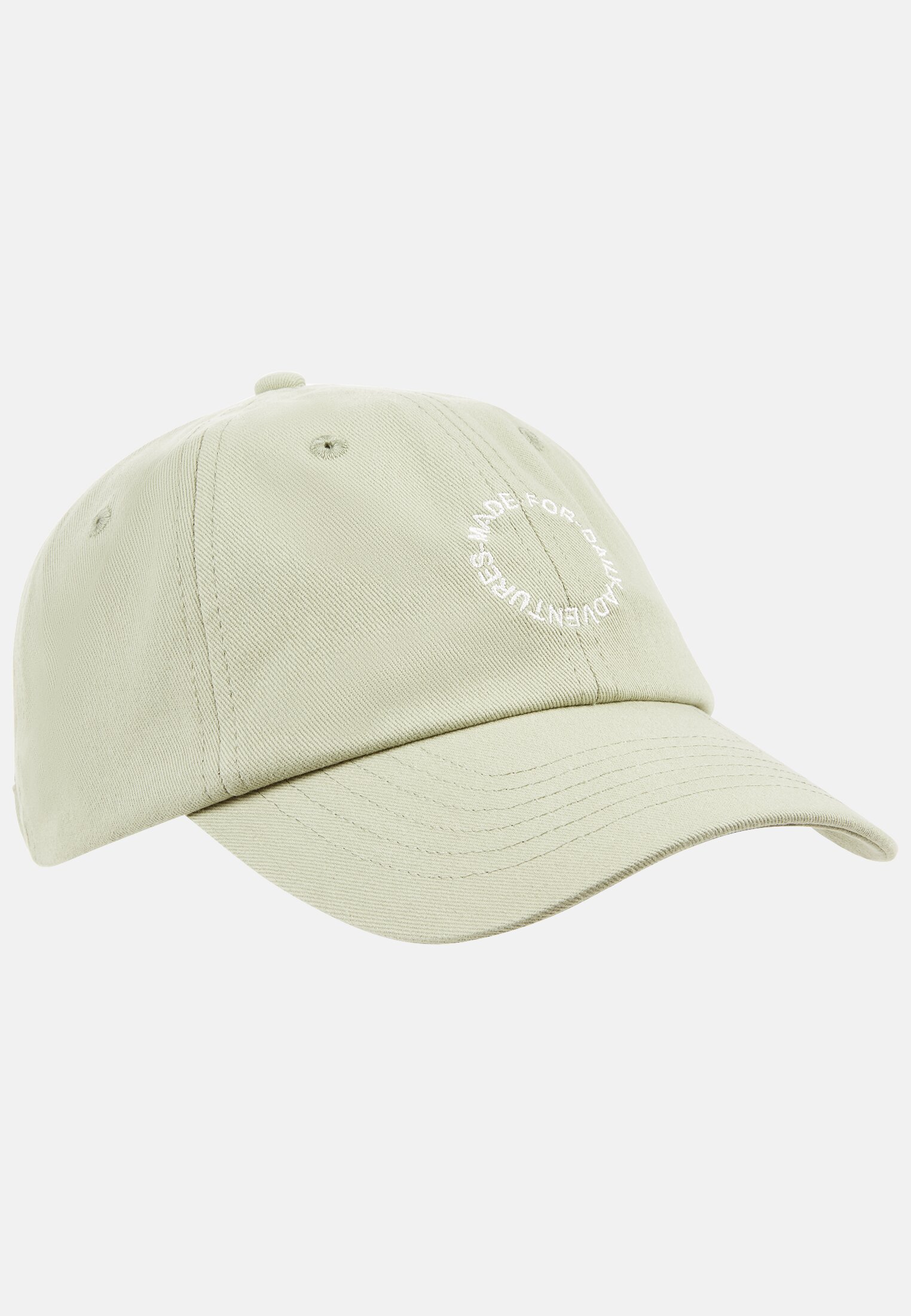 Women Baseball cap made of pure cotton Light Green frontal front