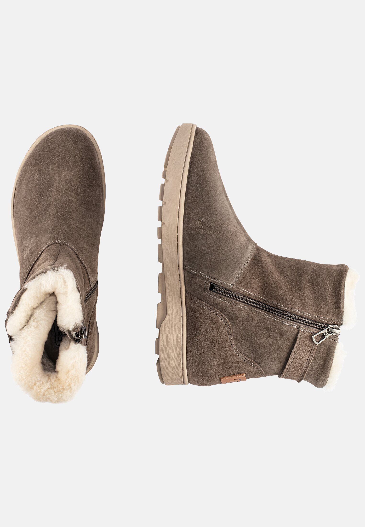 Women SINA winter boot with cozy lining Beige