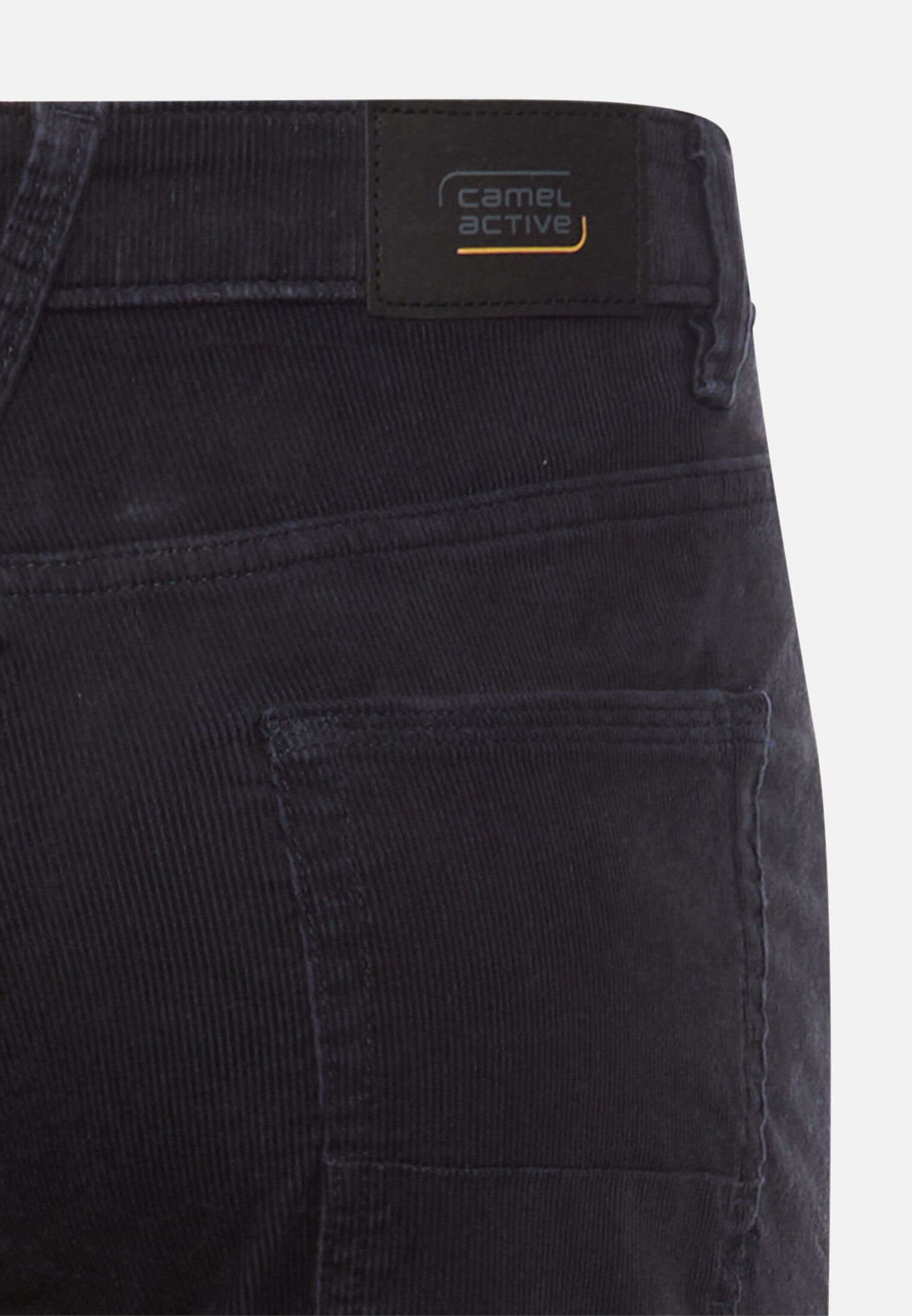 Herren Regular Fit fleXXXactive© Hose Navyblau hinten nah