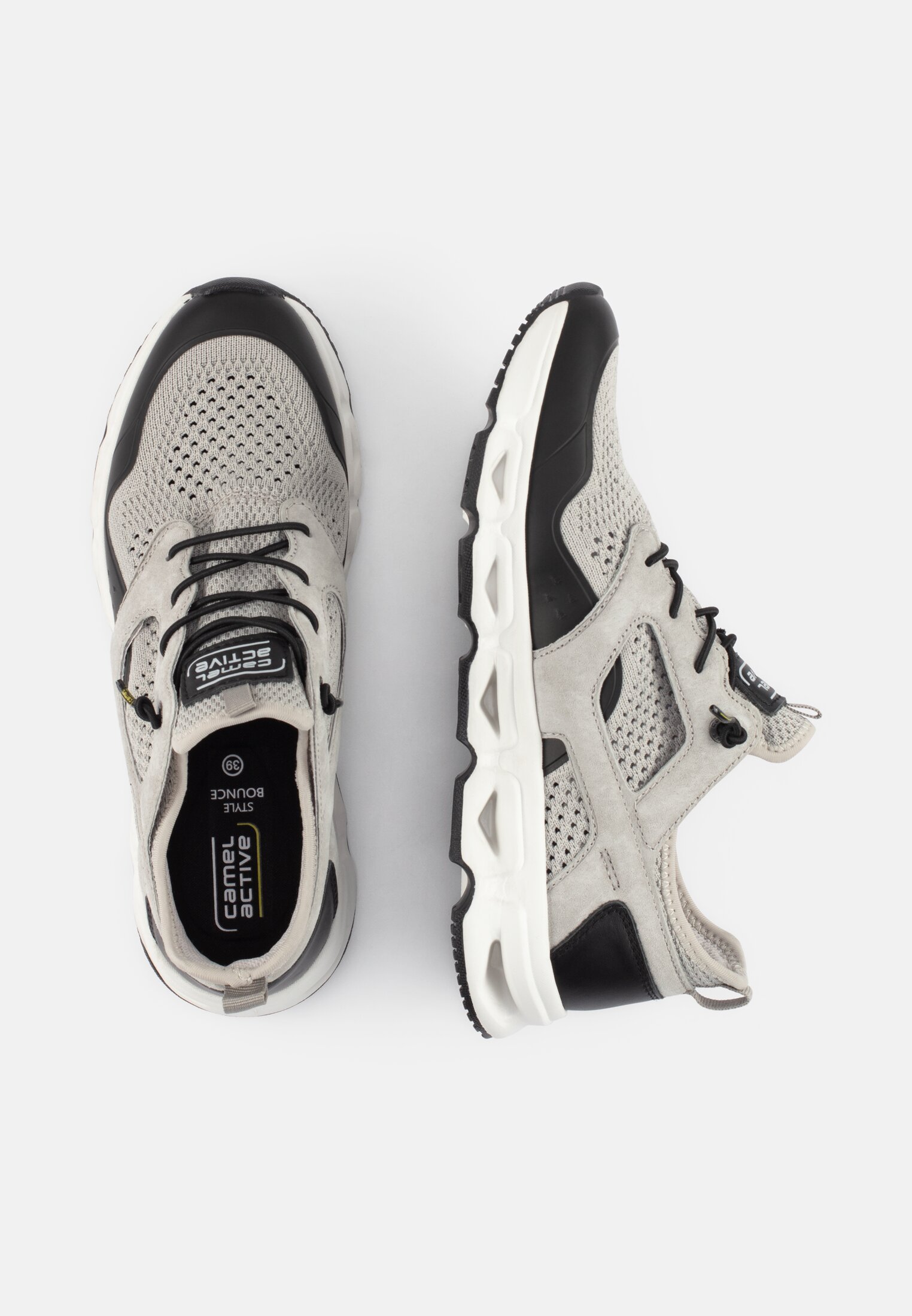 Men Sneaker with cushioning Phylon sole Grey frontal top