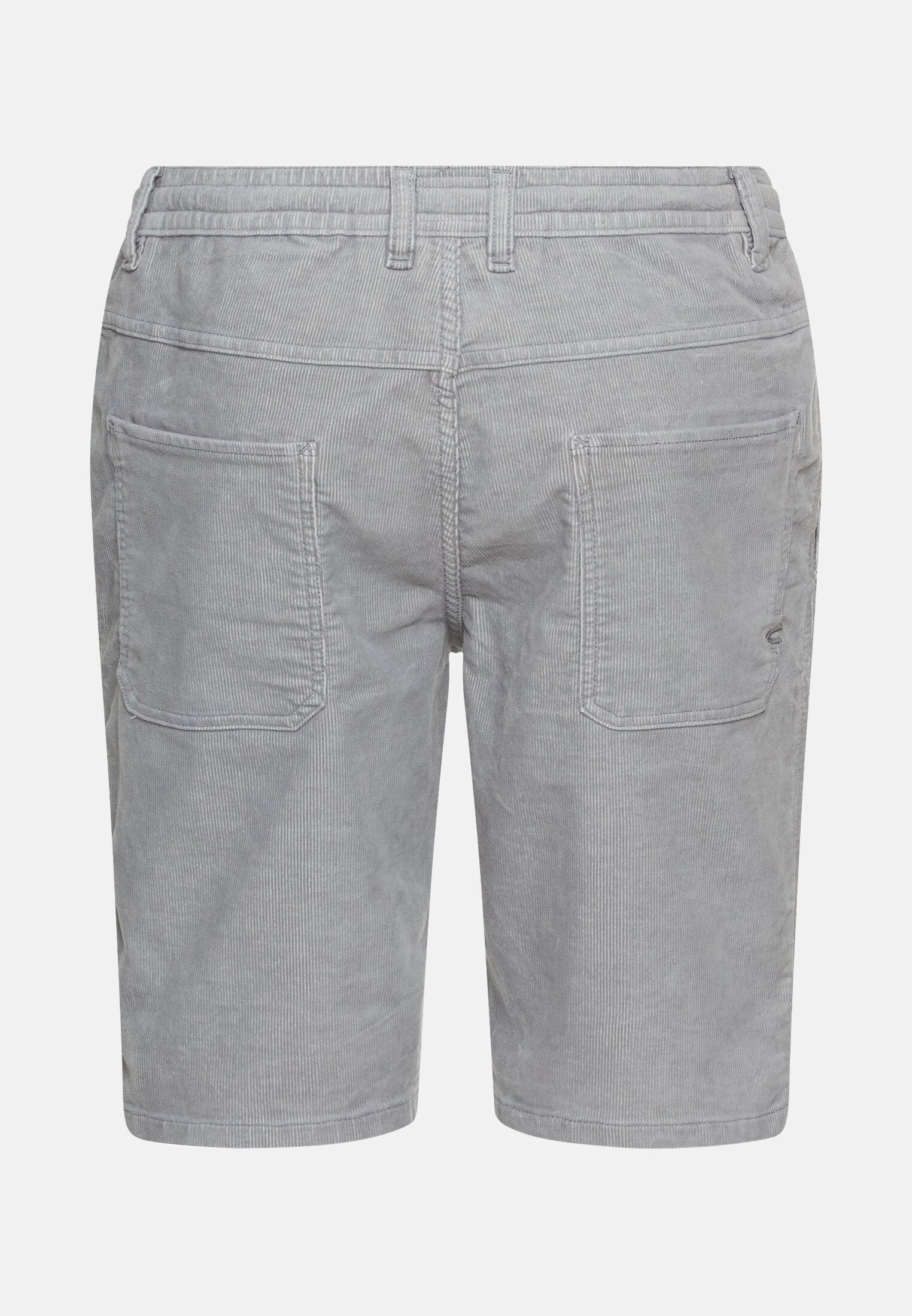 Men Relaxed fit shorts in cotton-polyester blend Ink blue frontal back