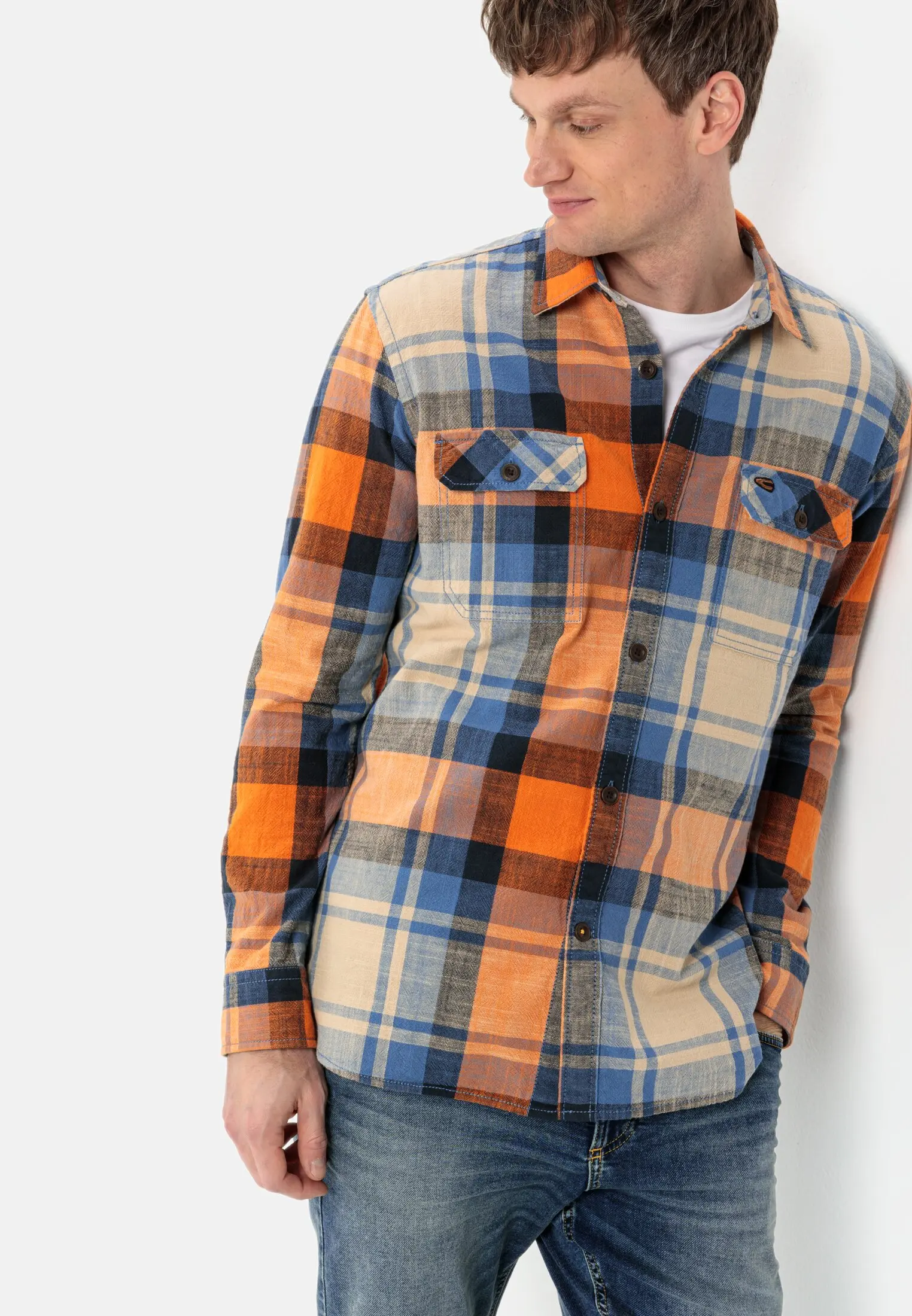 PURE- Casual Hemd Langarm main image 1