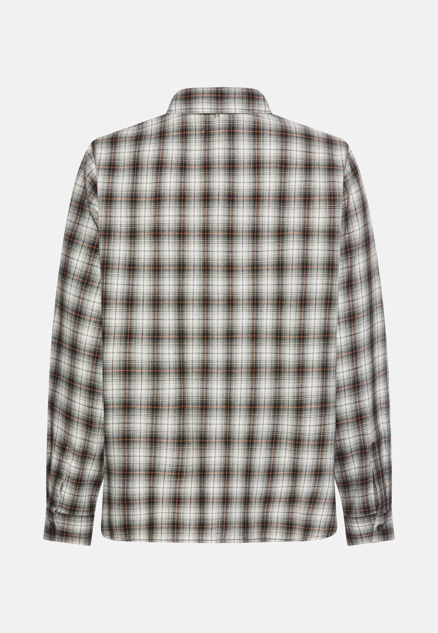 Women Blouse with breast pocket Black frontal back