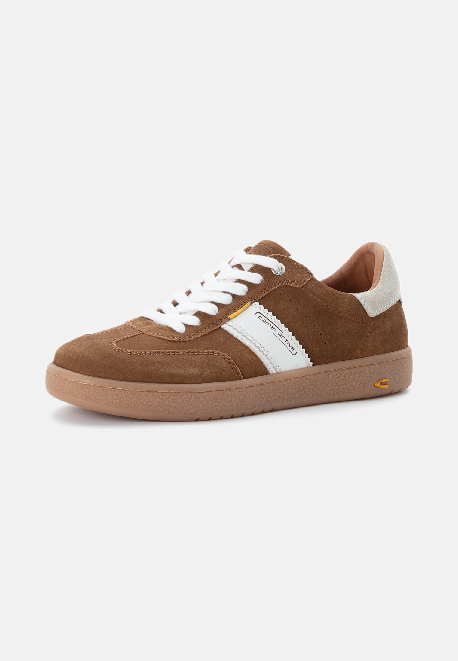 MI_55BNA10-0200-475_2G-00 Men Sneakers made of suede leather Brown frontal back