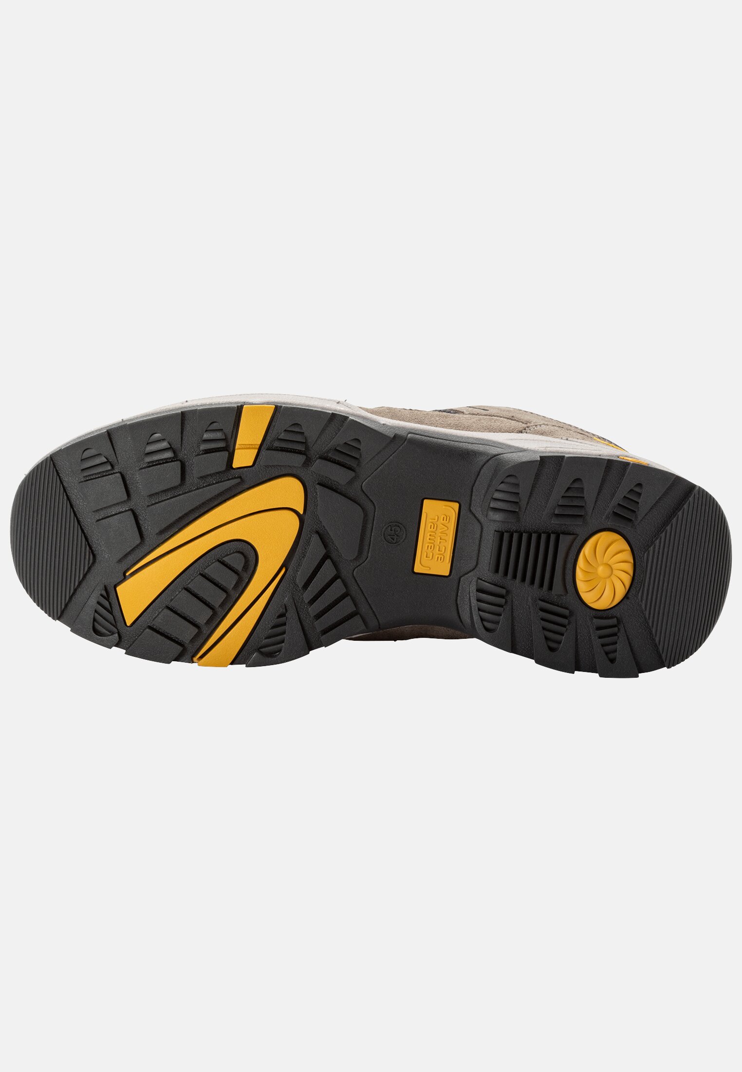 Leder Sneaker für Herren in Grau | 46 | camel active