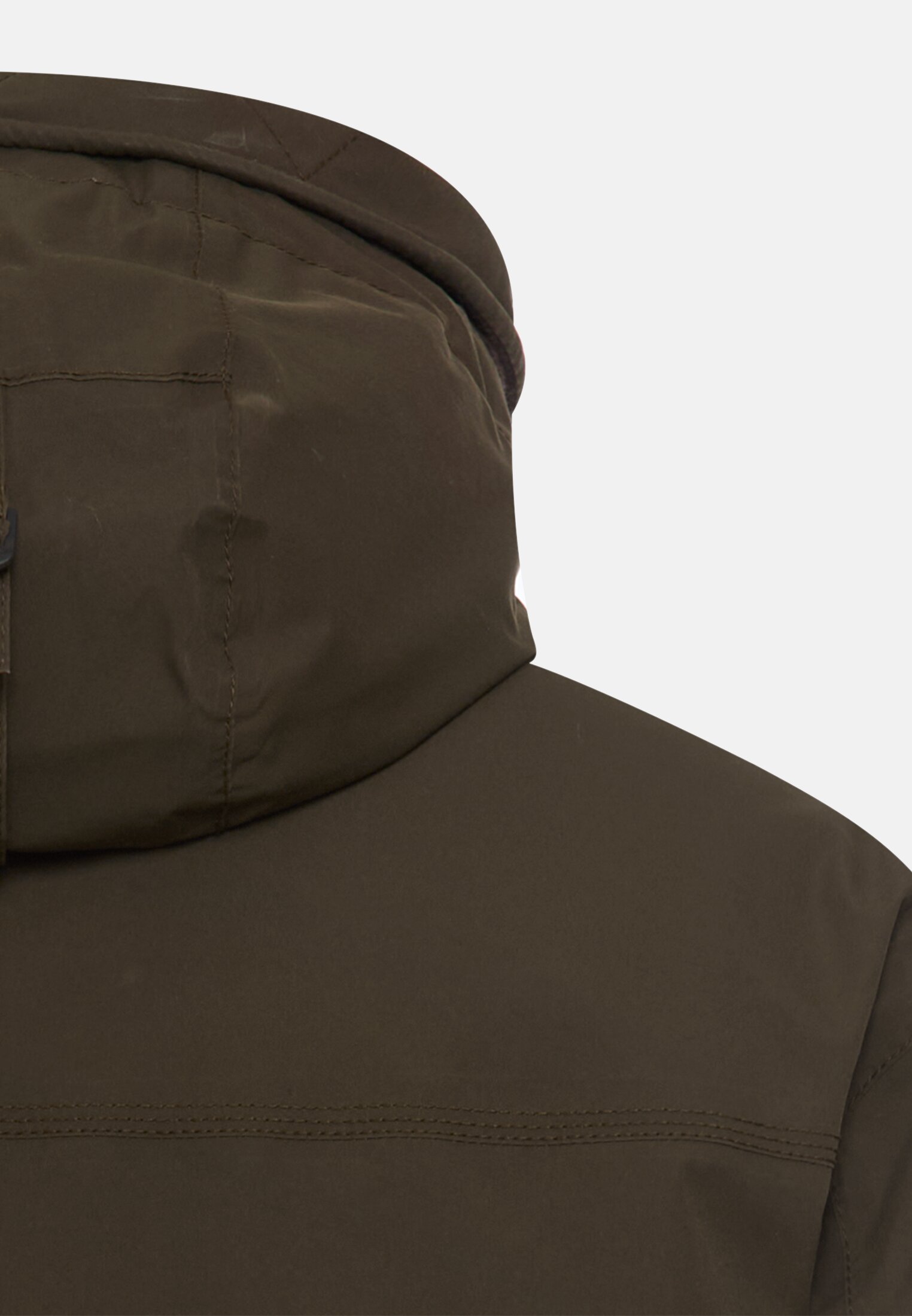 Herren teXXXactive® Funktionsjacke mit Teddyfutter Braun hinten nah