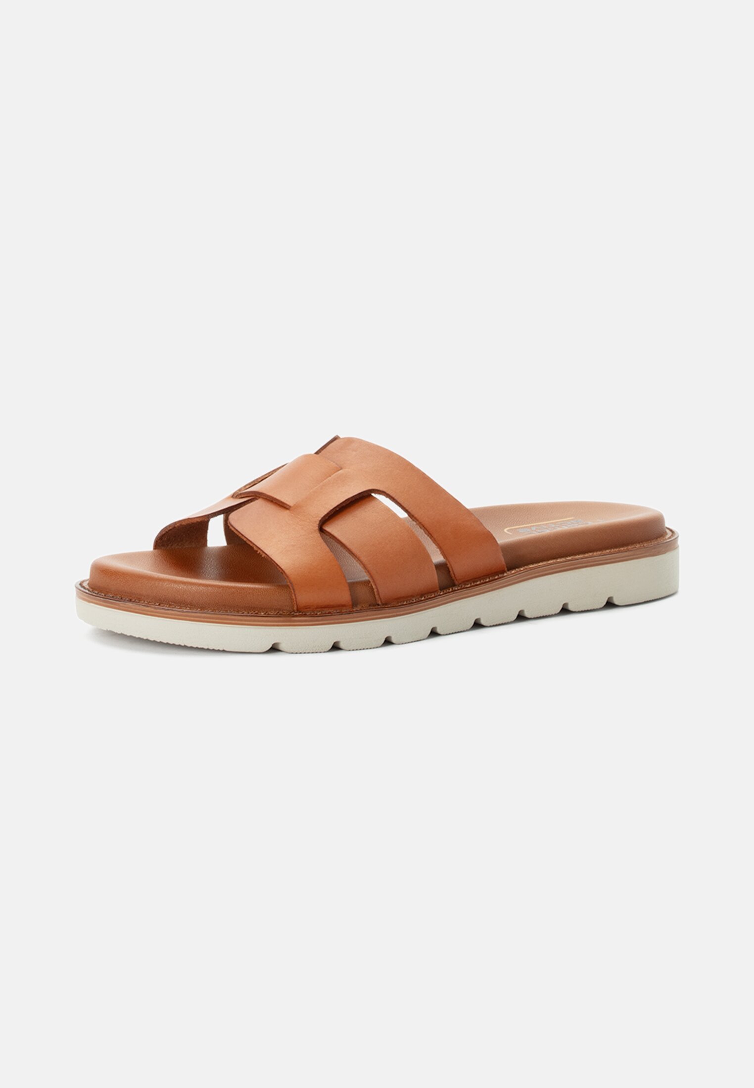 MI_56CON01-0120-440_2G-00 Women Sandals made of leather Brown frontal back
