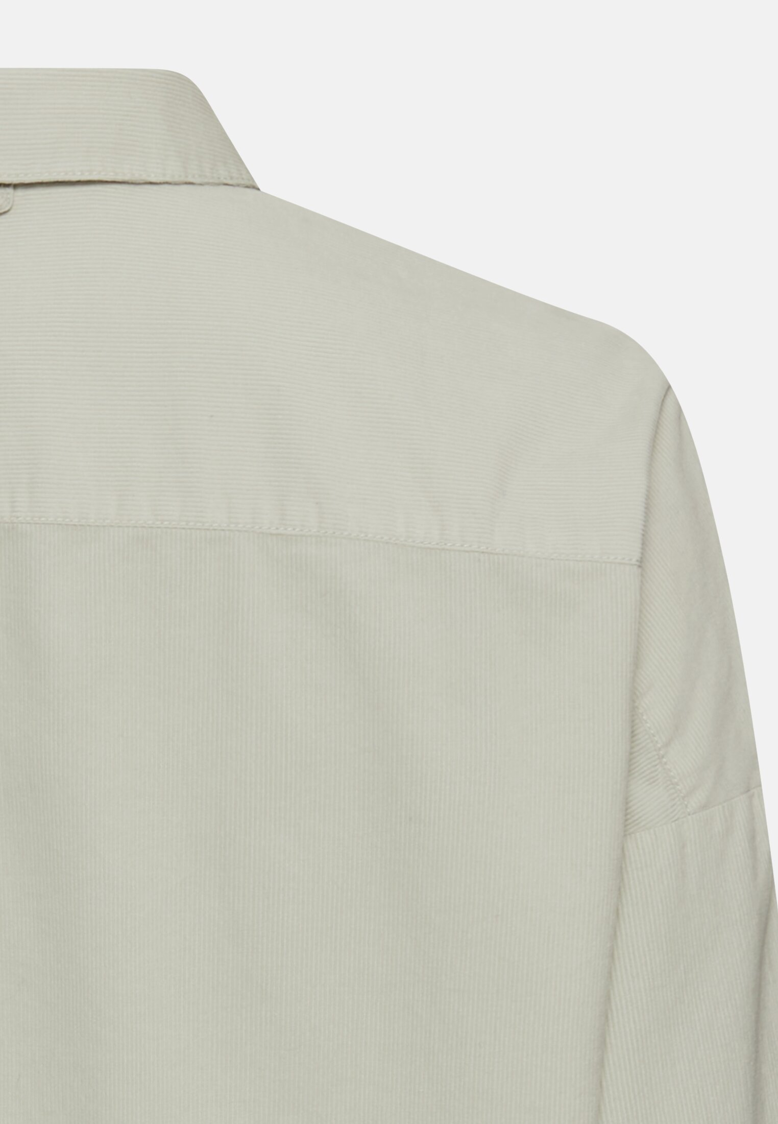 Women Cotton blouse with chest pocket Mint close back
