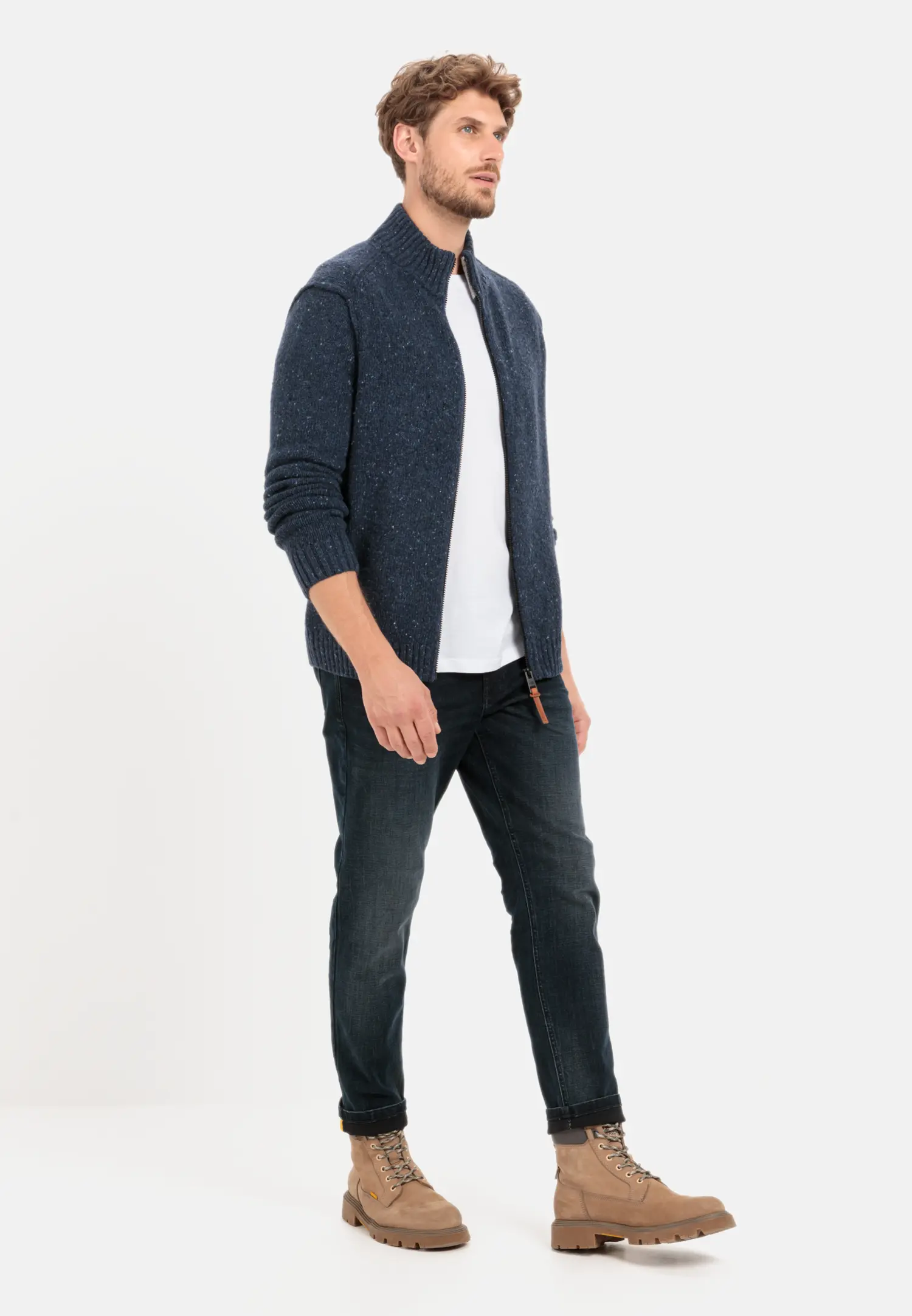 Strickjacke für Herren in Dunkelblau | L | camel active