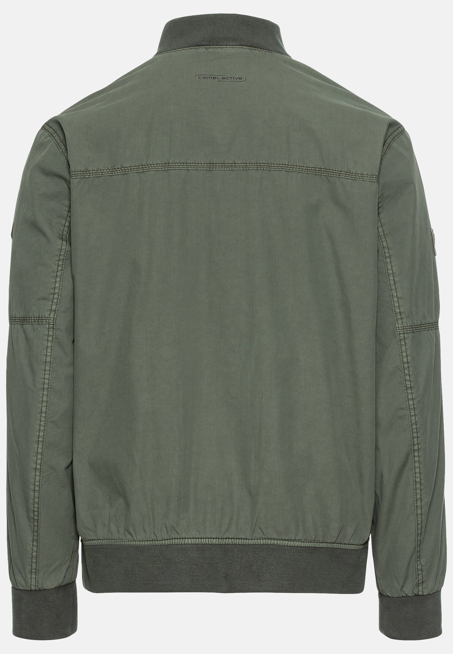 Bomber jacket for Men in Green camel active