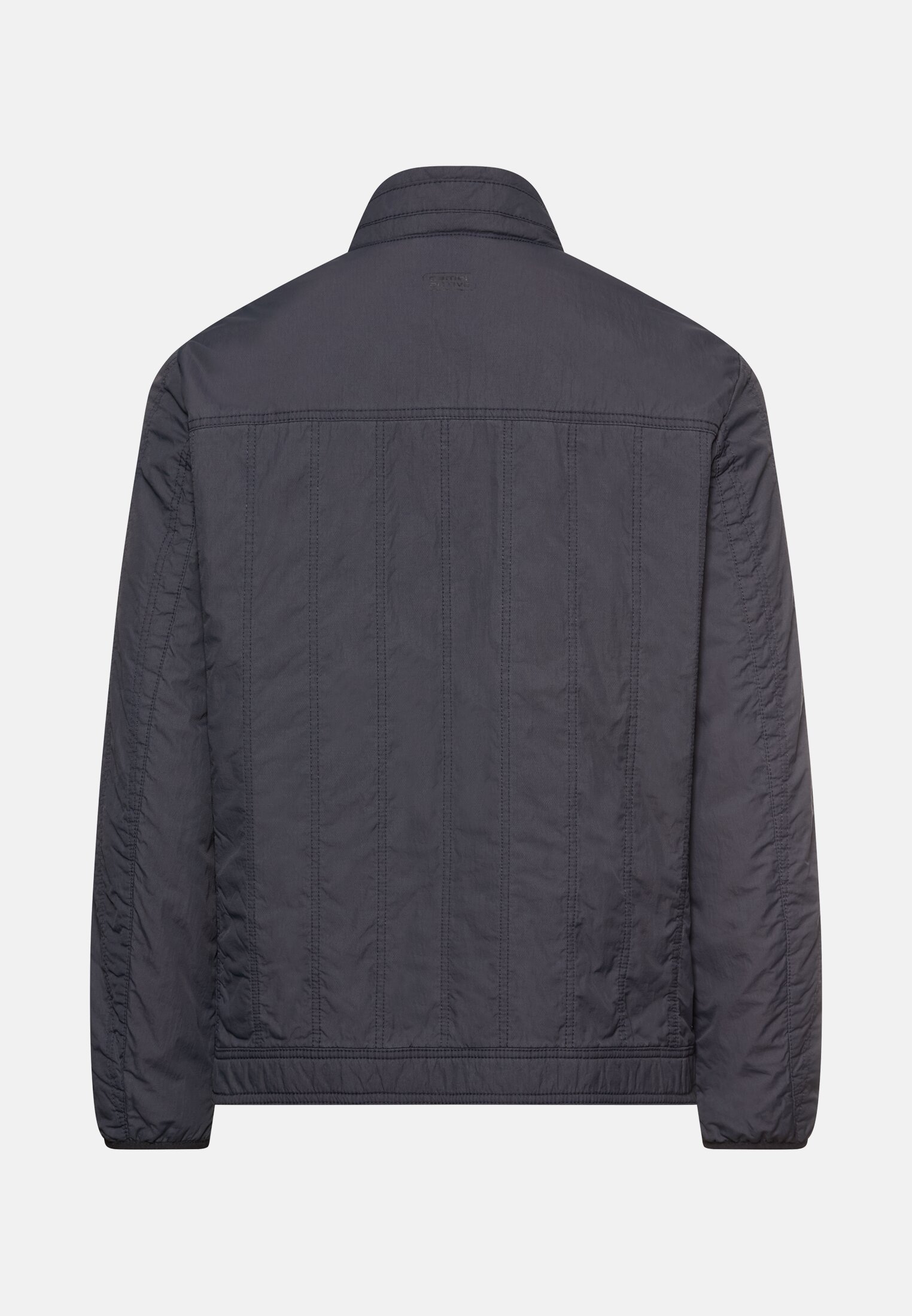 Heren Blouson with stand-up collar Donkerblauw frontaal achter