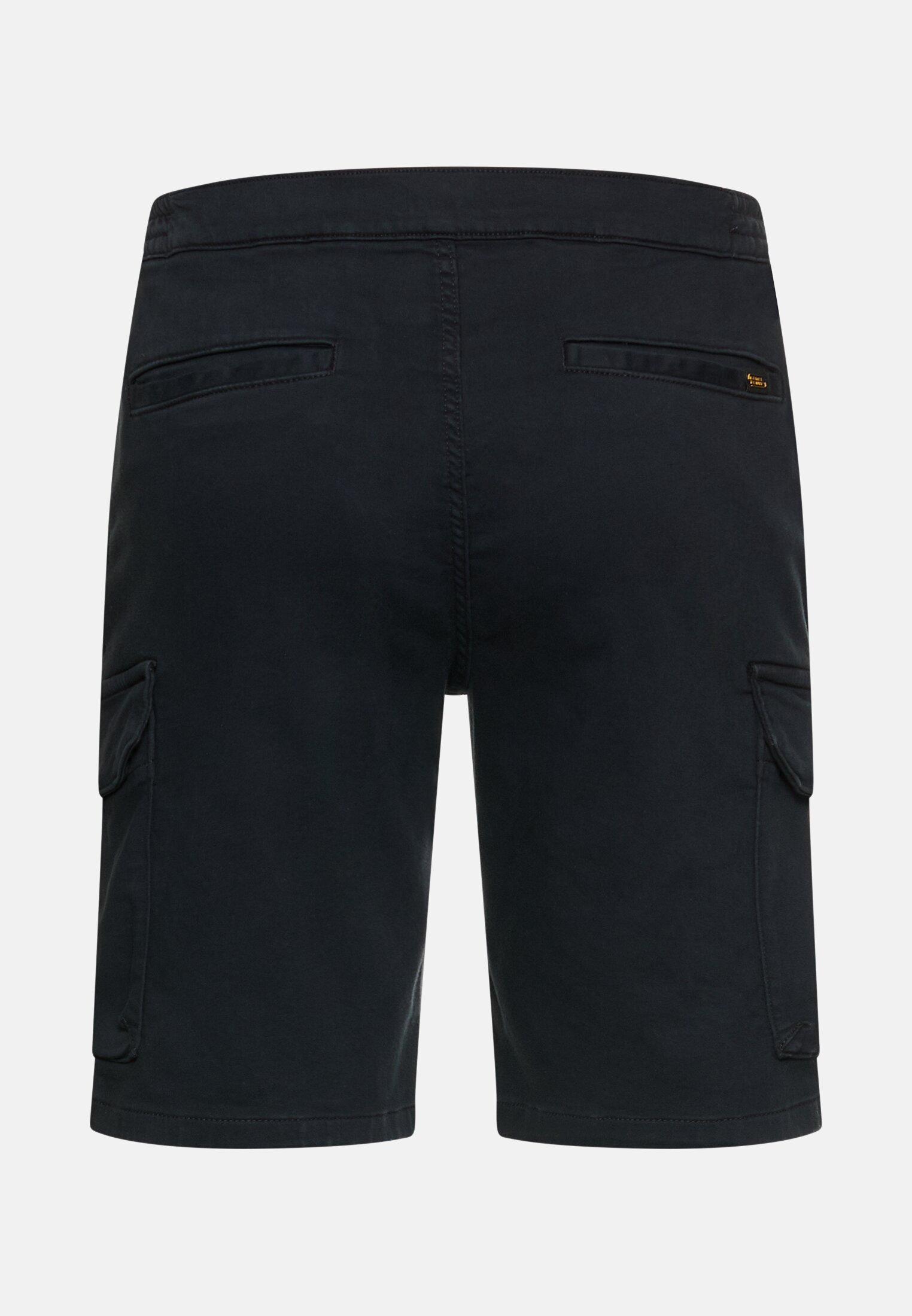 Herren fleXXXactive® Shorts mit Tunnelzug Dunkelblau frontal hinten