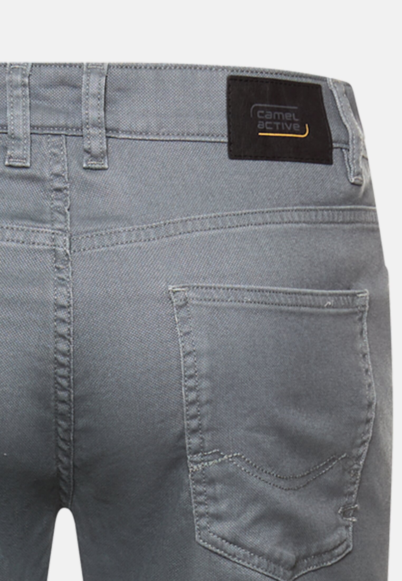 Heren Broek met 5-pocket-design Waterblauw achter dichtbij