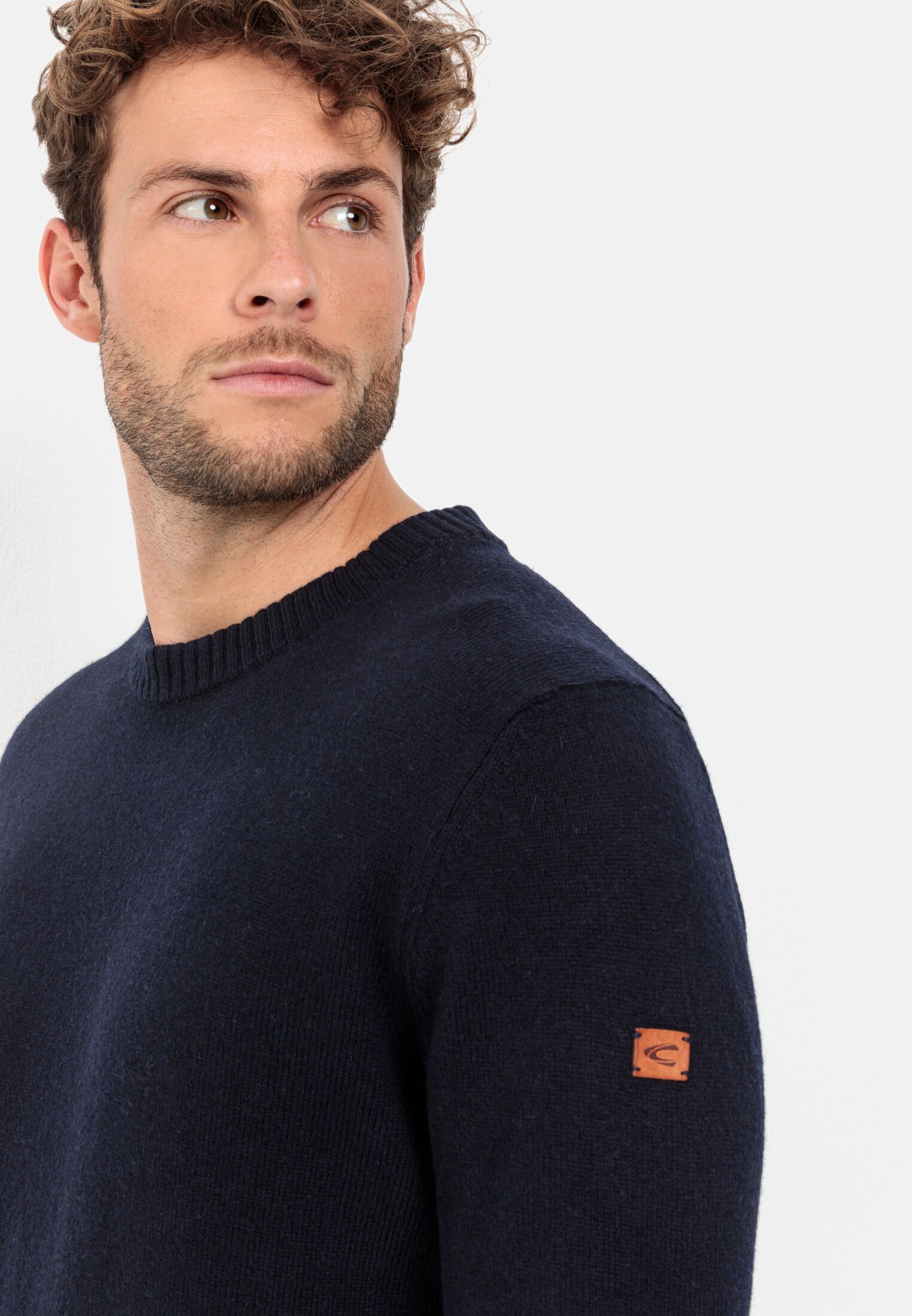 Feinstrickpullover für Herren in Dunkelblau | XL