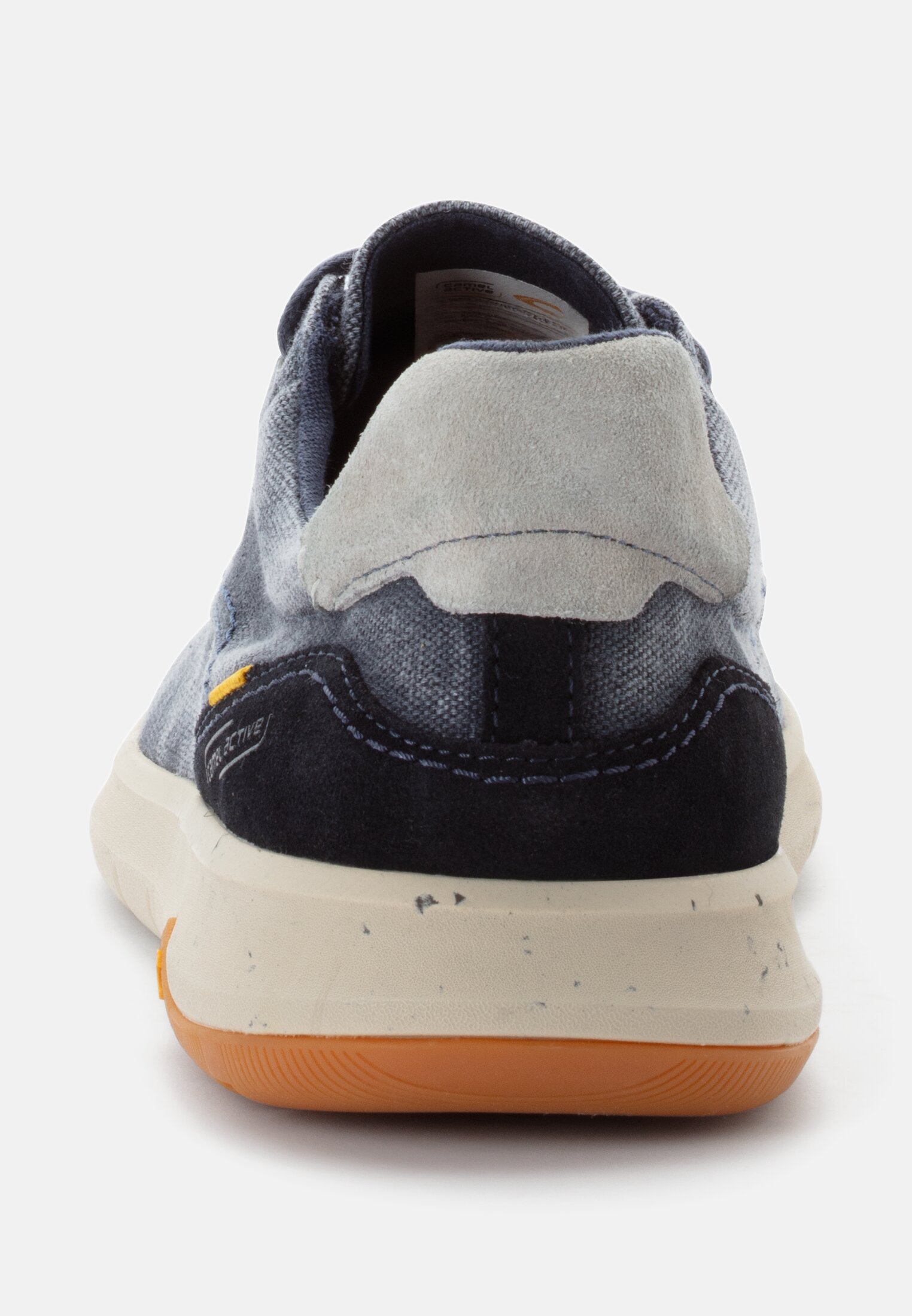 MI_54HVA03-0722-660_3G-00 Men Sneakers made of canvas with leather appliqués Dark Blue front close