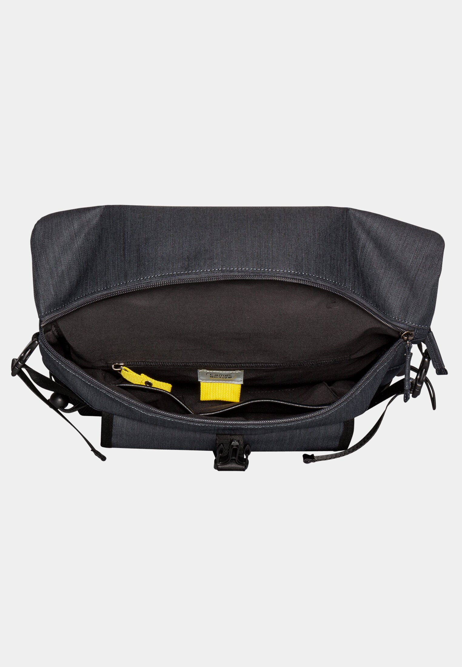Herren SATIPO Rucksack aus Nylon Dunkelgrau vorne nah