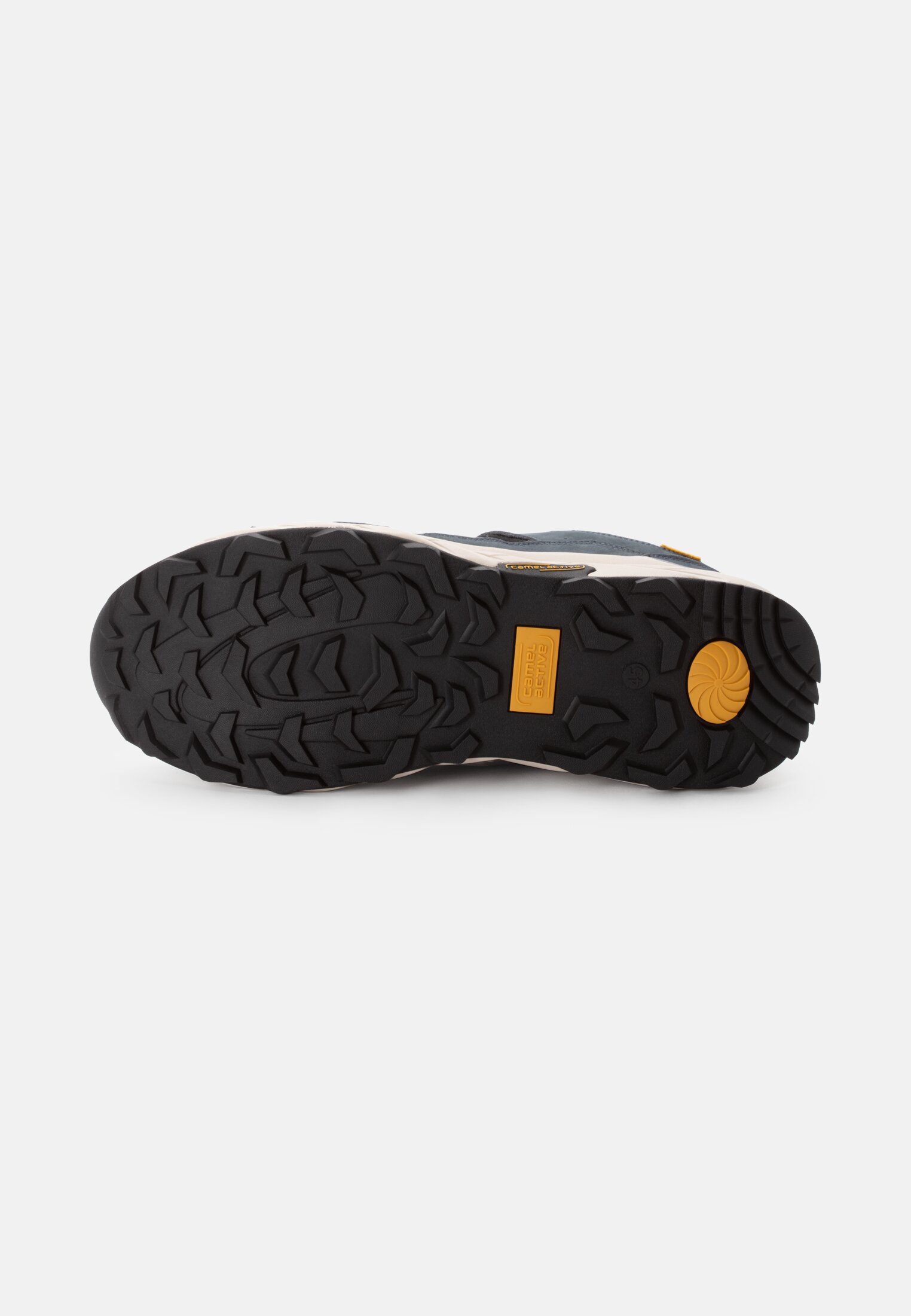 Heren Sneaker met phylonzool Bruin achter dichtbij