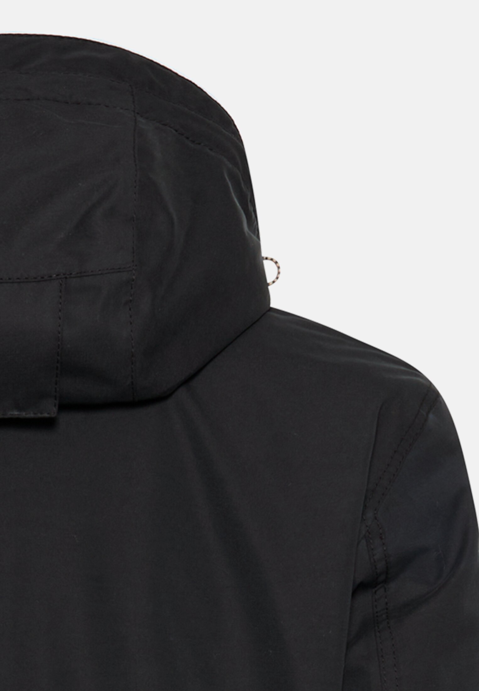 Men teXXXactive© functional jacket with removable hood Black close back