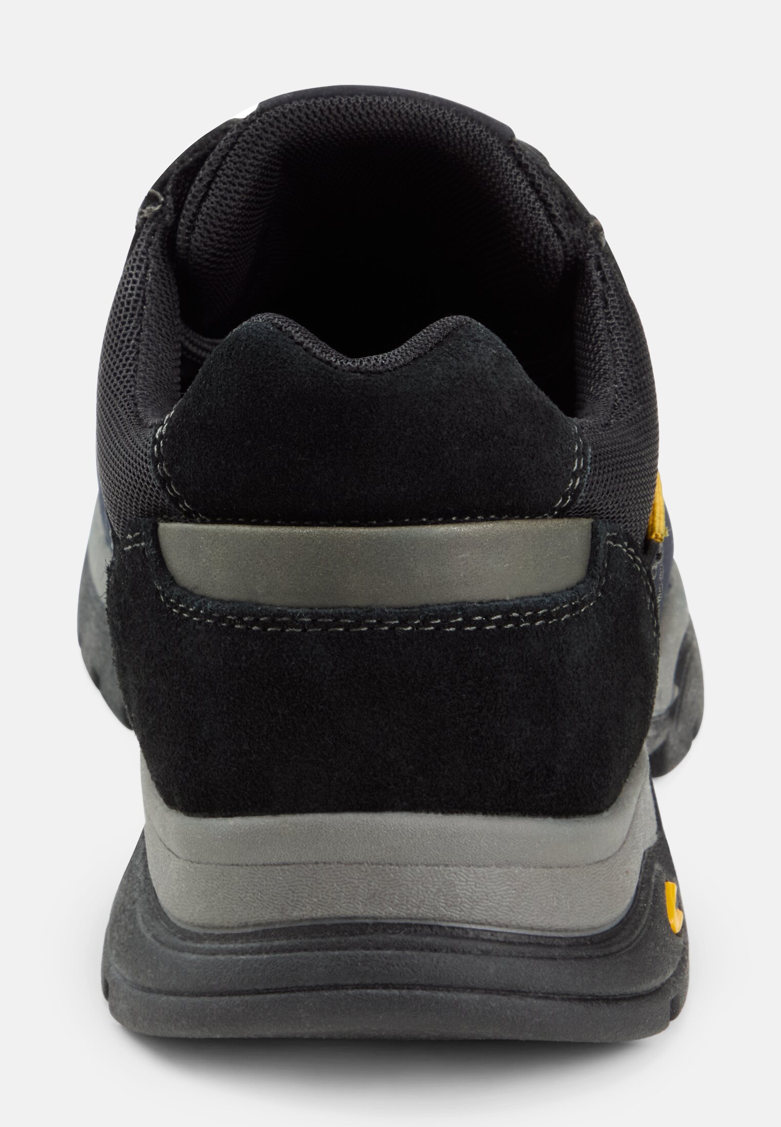 Men Sneakers made of leather-textile mix Black front close