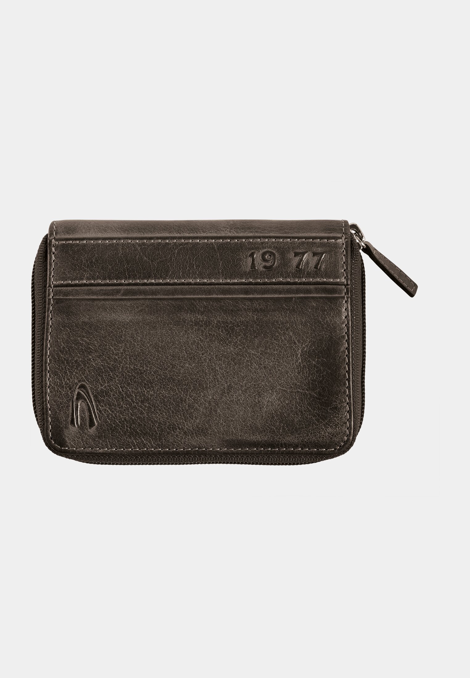 Men Wallet made from robust cowhide Black frontal front