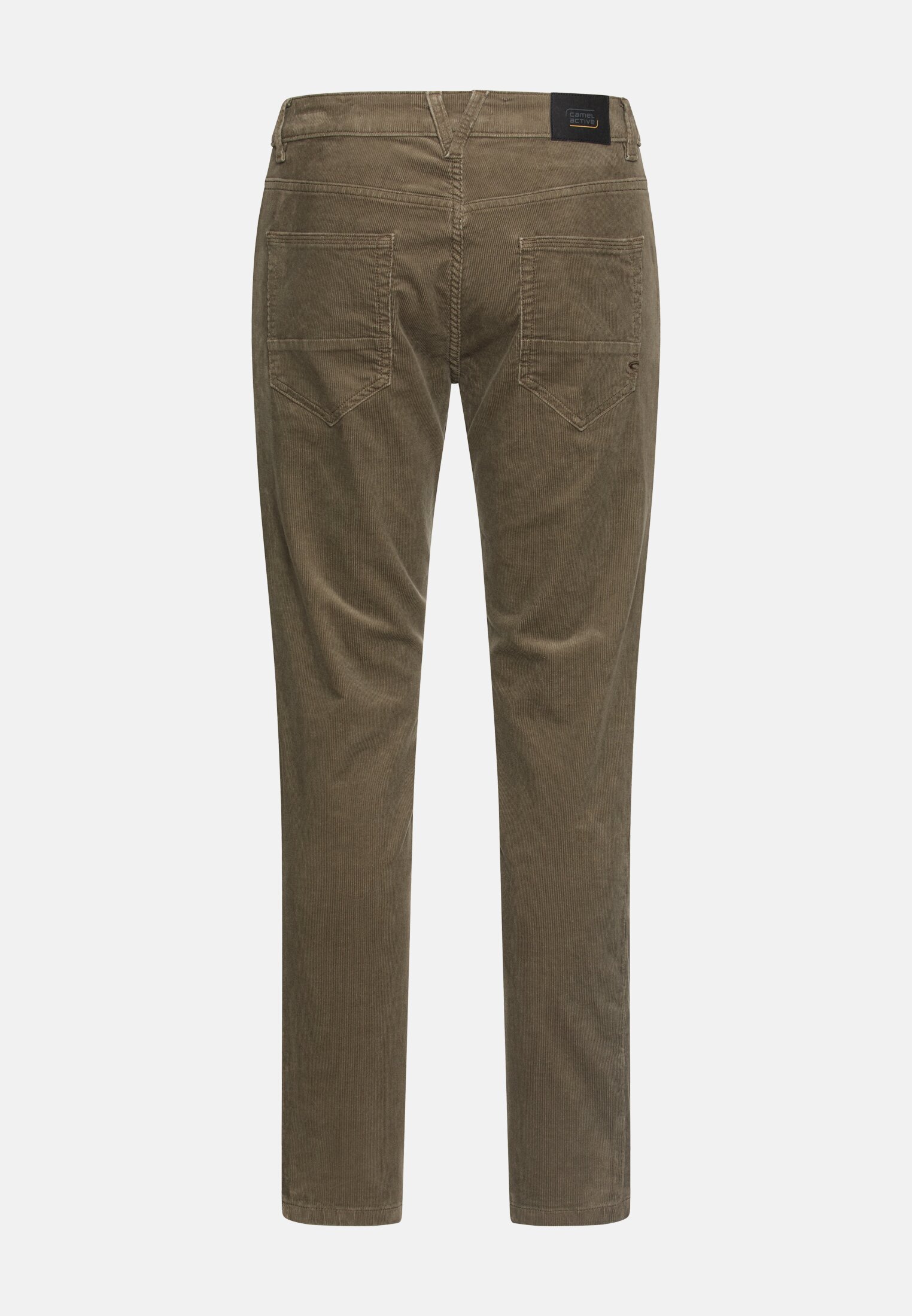 Herren Regular Fit fleXXXactive© Hose Olivgrün frontal hinten
