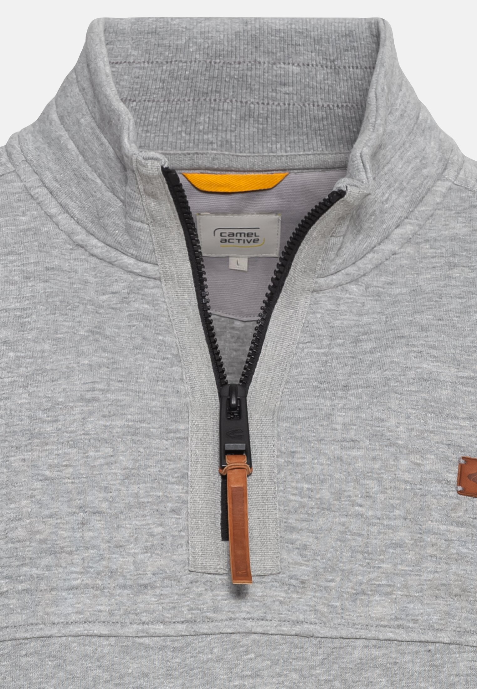 Men Camel Active Herren Stand Up Pullover Troyer Camel Active