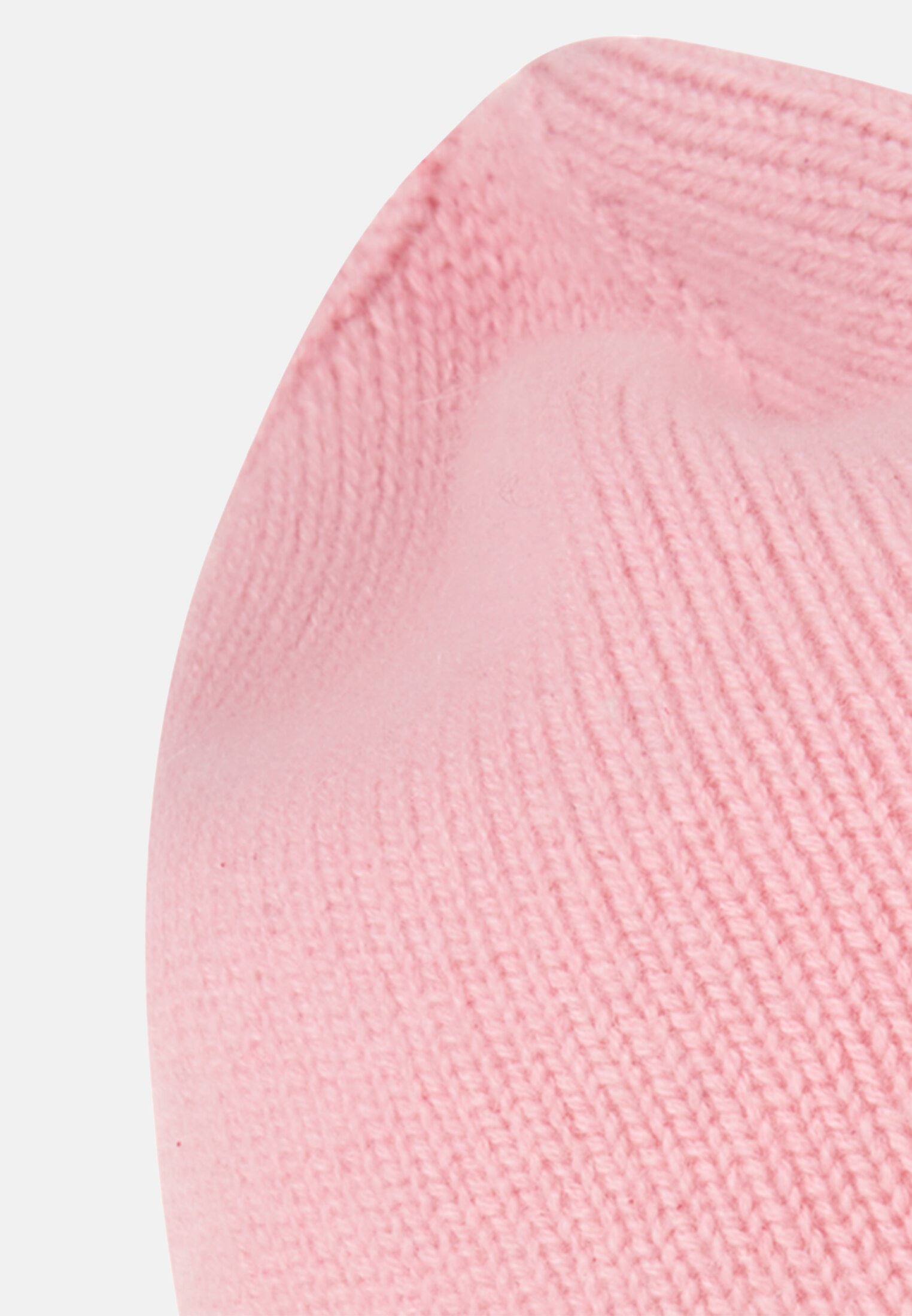 Women Beanie made of pure cashmere Pink front close