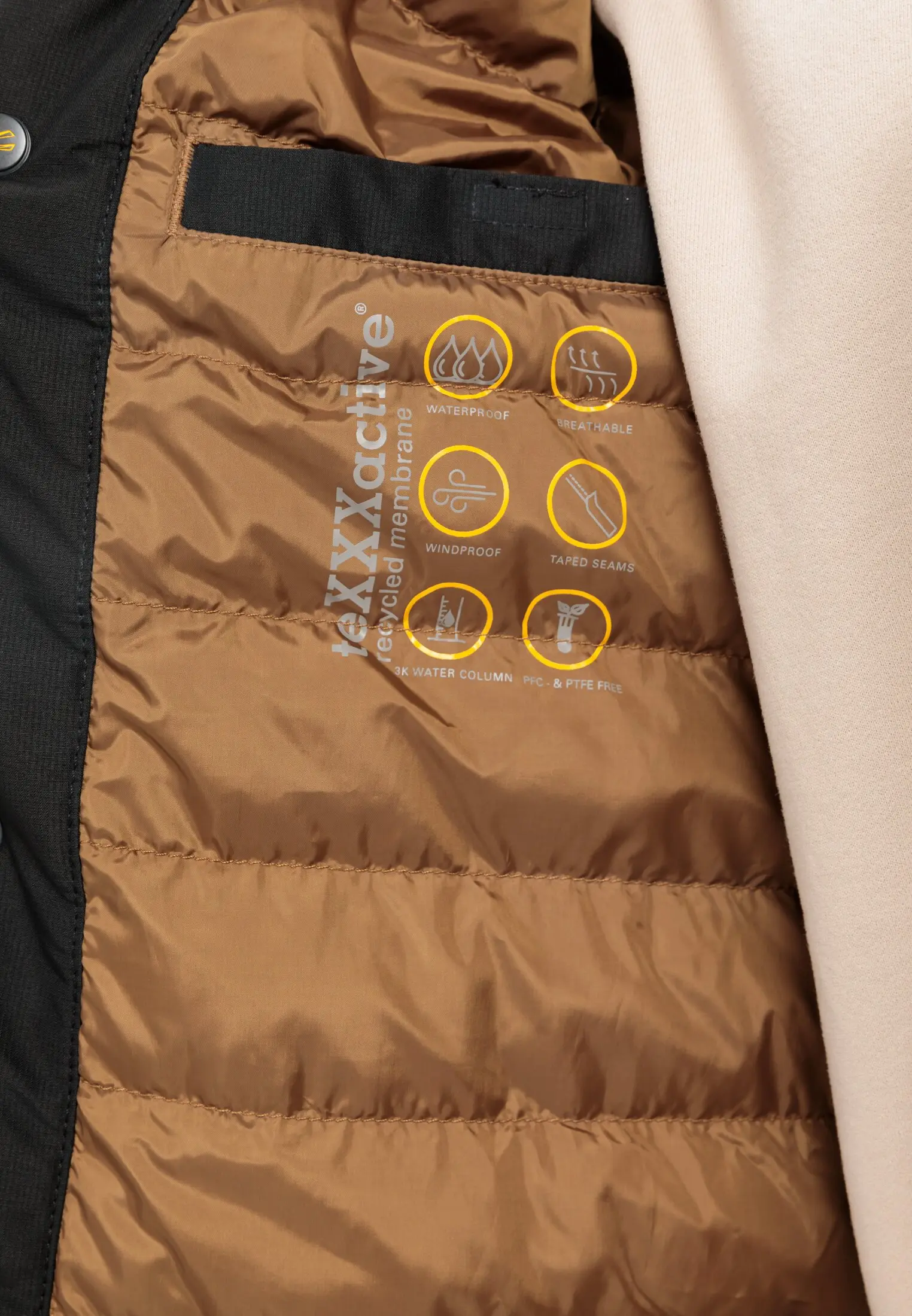 TeXXXactive® Mantel für Herren in Asphalt | 48 