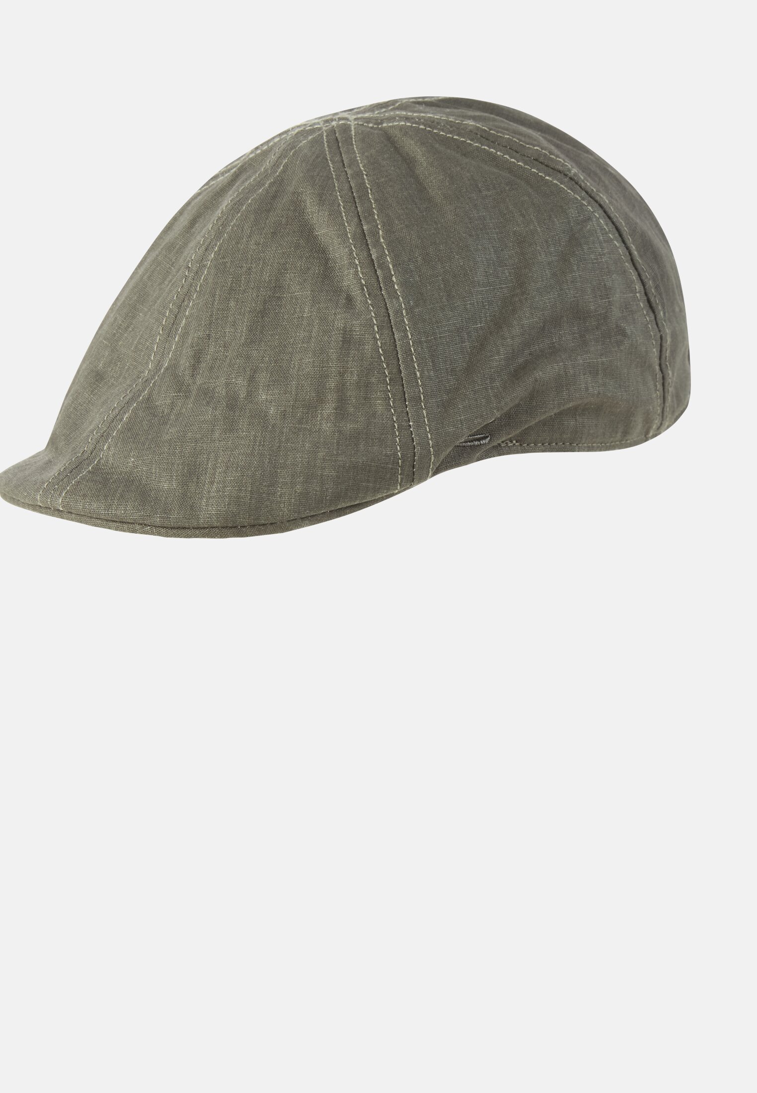 Men Flat cap made of cotton Grey