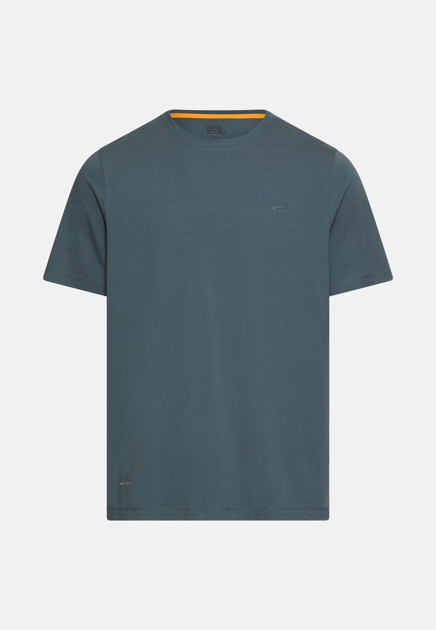 Herren fleXXXactive© T-Shirt mit 4-Wege-Stretch Tintenblau frontal vorn