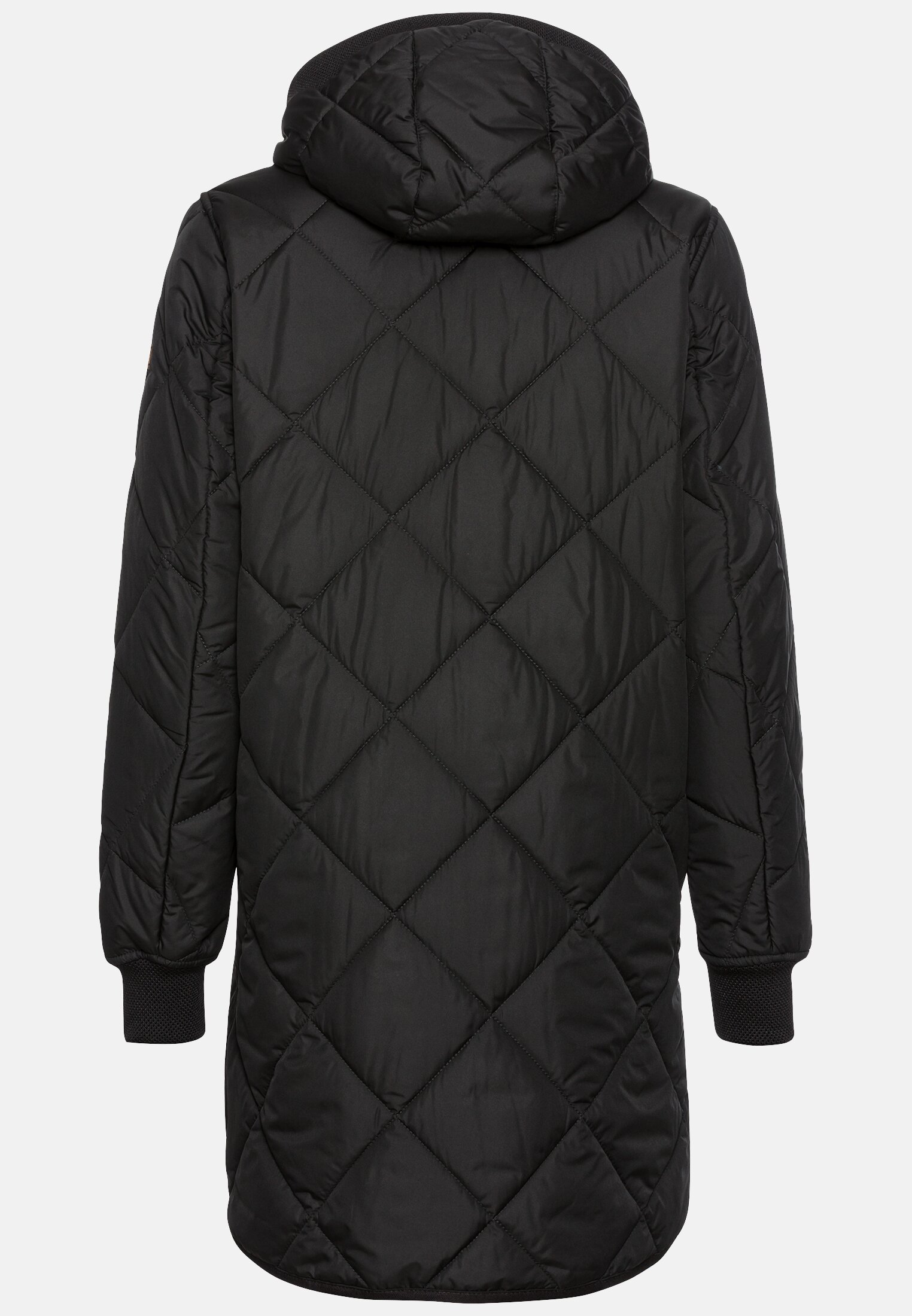 Steppmantel für Damen in Schwarz camel active