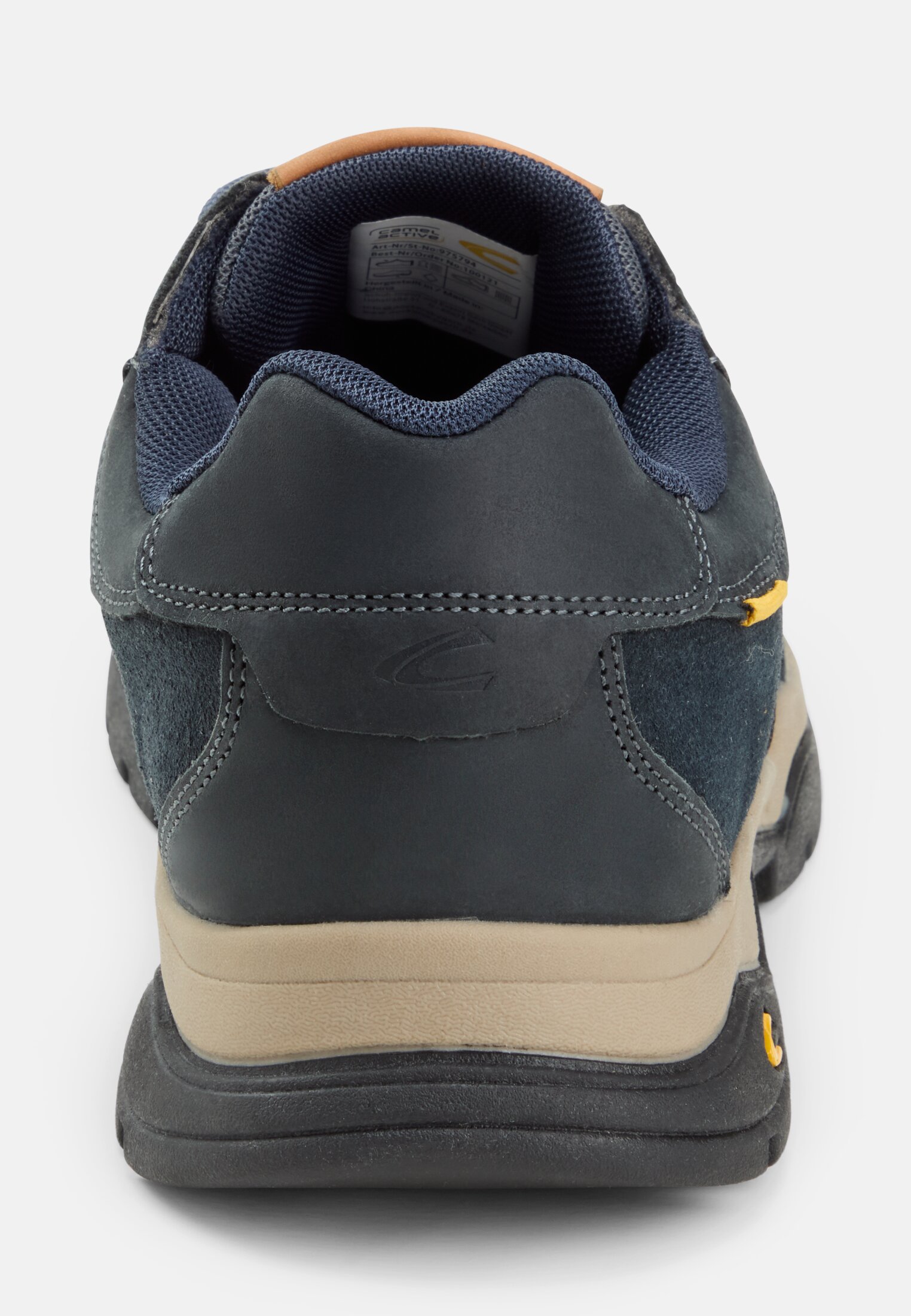 Men Sneakers with contrast details Dark Blue front close
