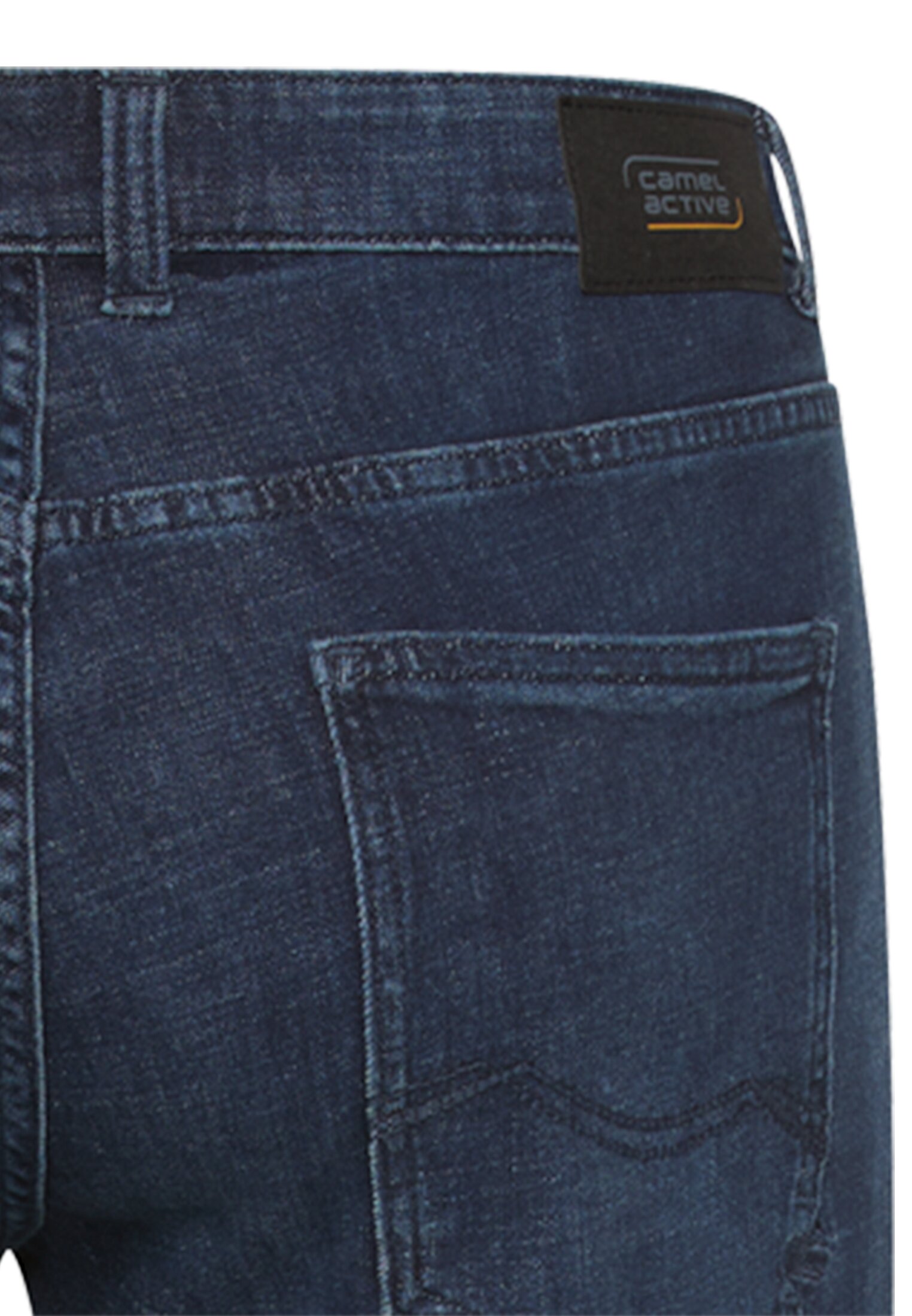 Herren fleXXXactive® Jeans mit kühlendem Effekt Dunkelblau hinten nah