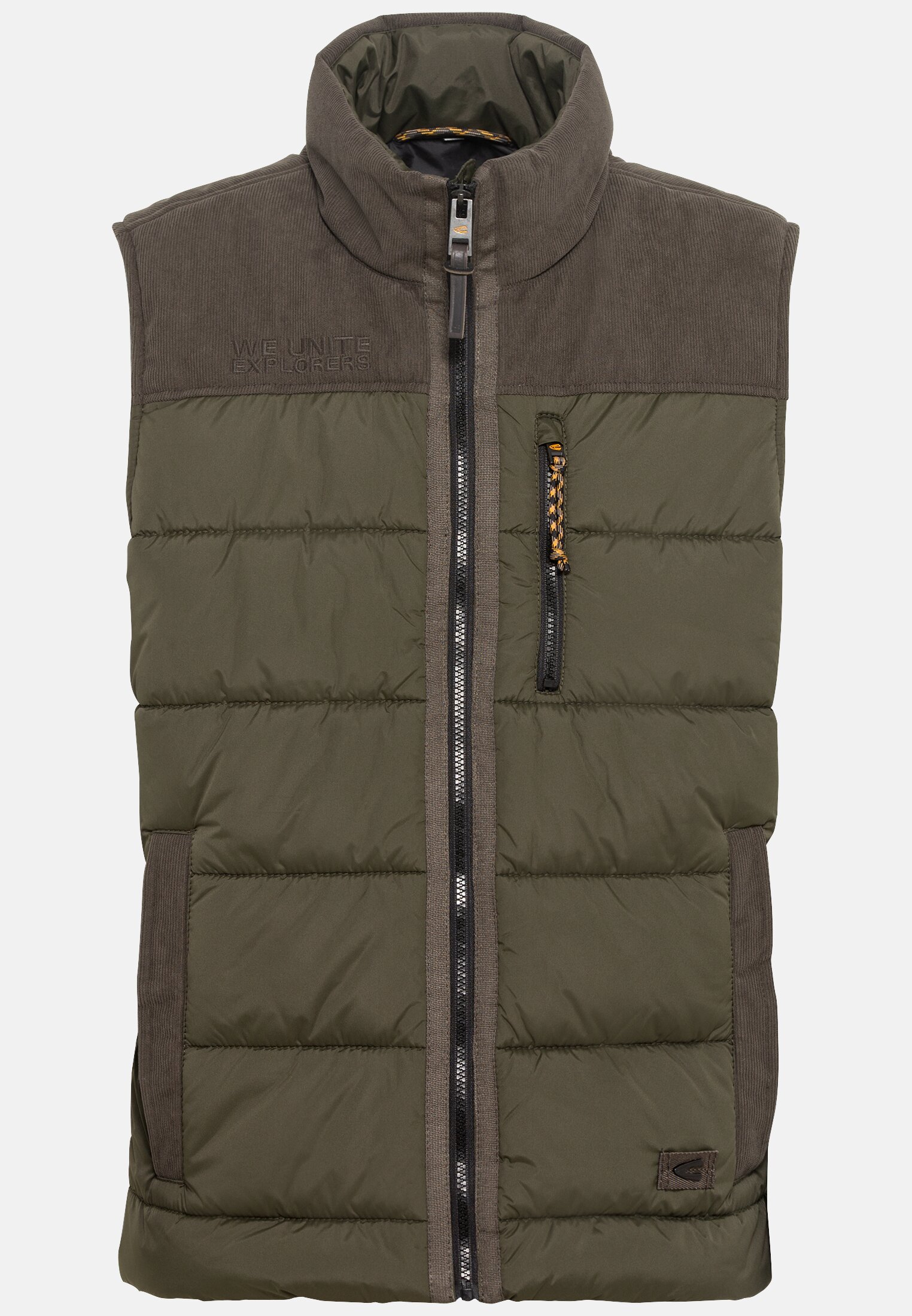 Outdoor Weste für Herren in Dunkel Khaki | 52 