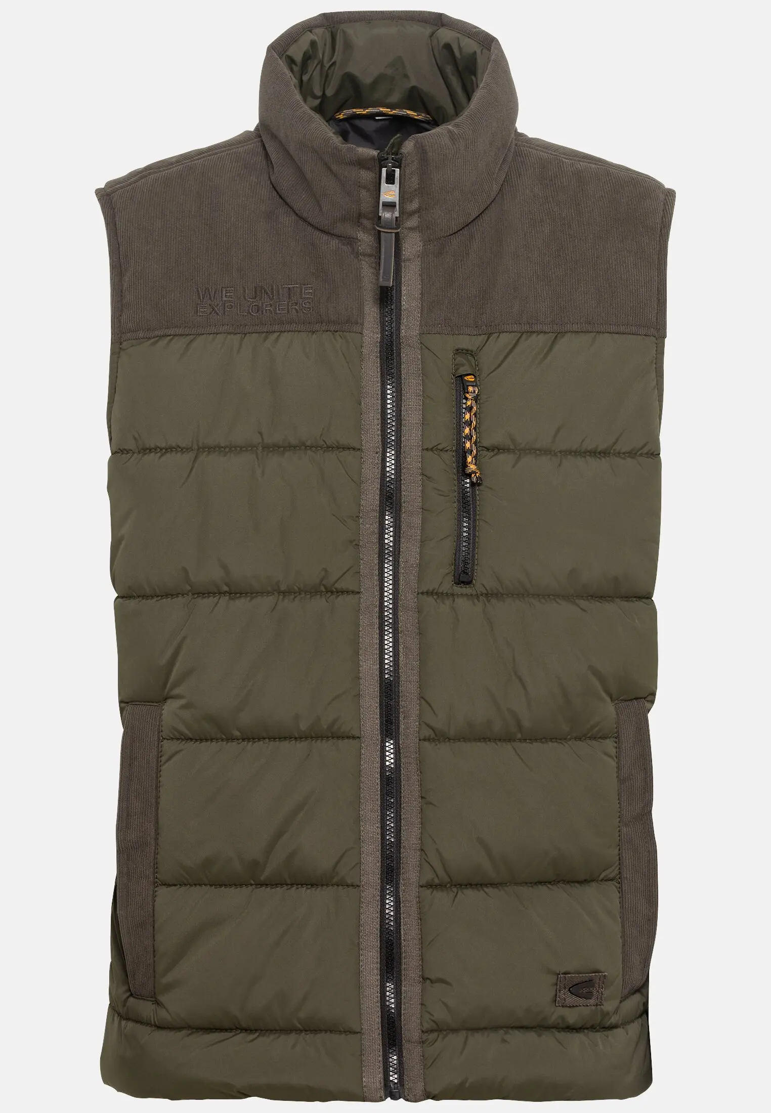 Outdoor Weste für Herren in Dunkel Khaki | 62 